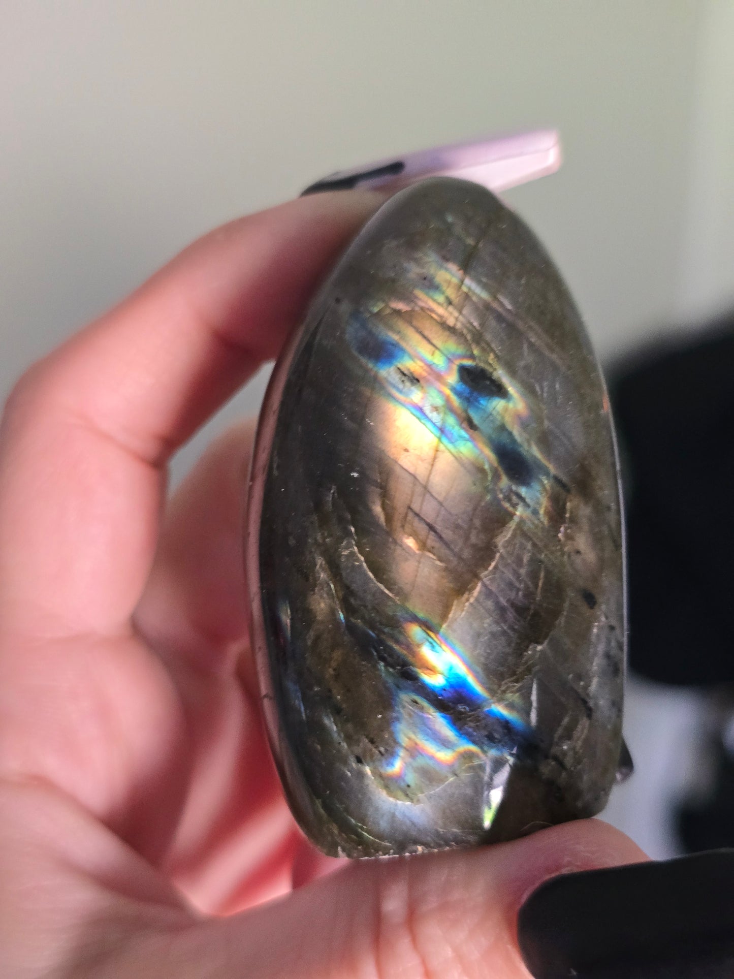 Multi-Flash Labradorite Freeform | Intuition, Transformation & Hidden Magic