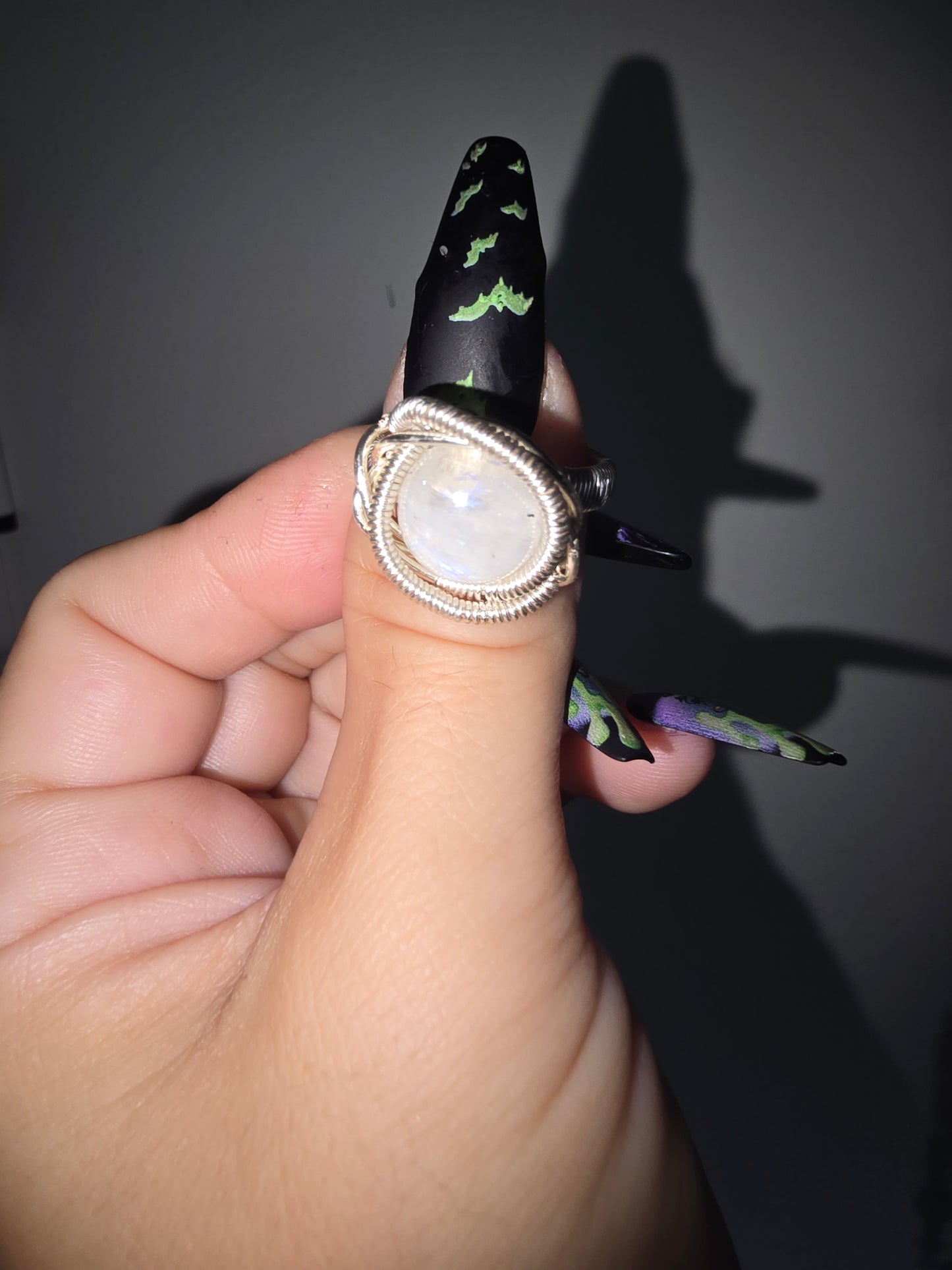 Moonstone Wrapped Ring