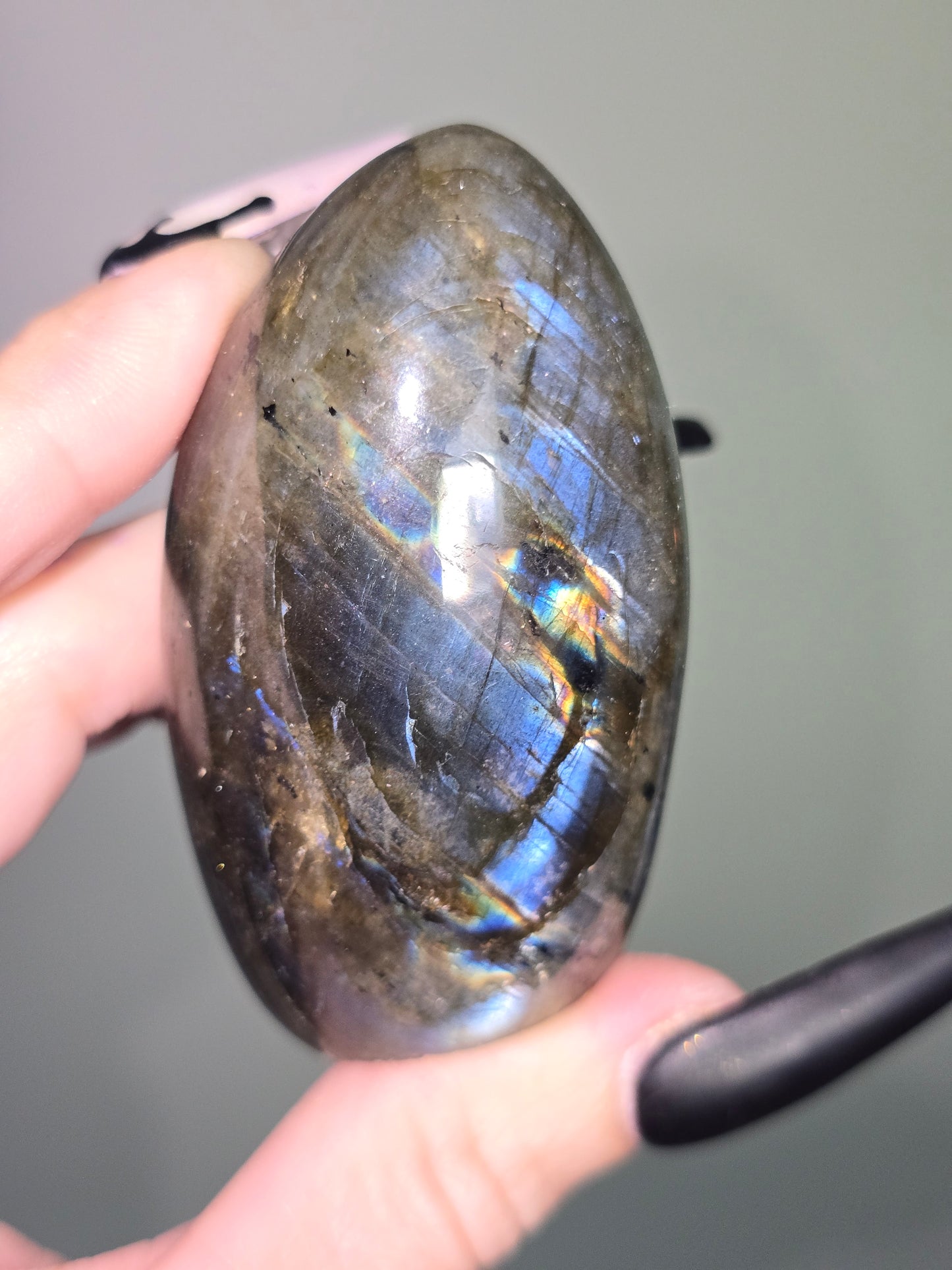 Multi-Flash Labradorite Freeform | Intuition, Transformation & Hidden Magic