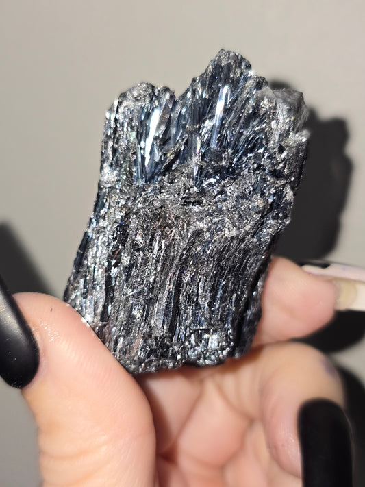 Raw Stibnite Specimen | Manifestation, Transformation & Spiritual Growth