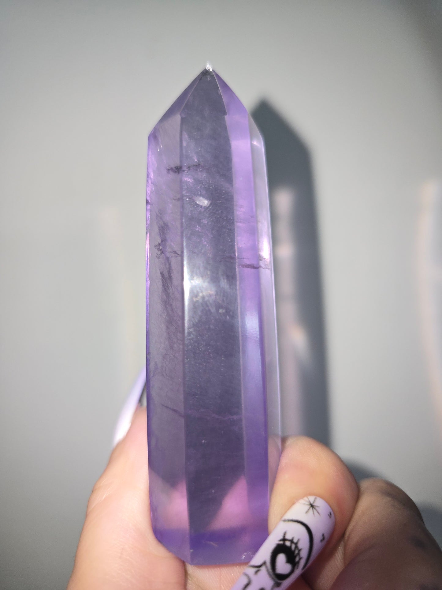 Purple Fluorite Tower