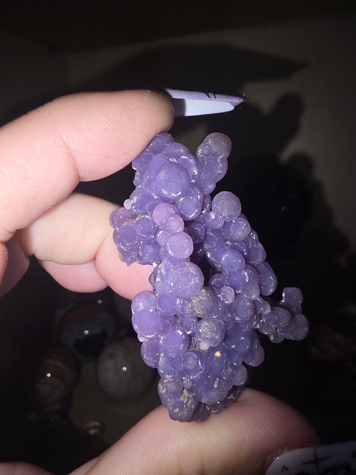 Grape Agate Specimen