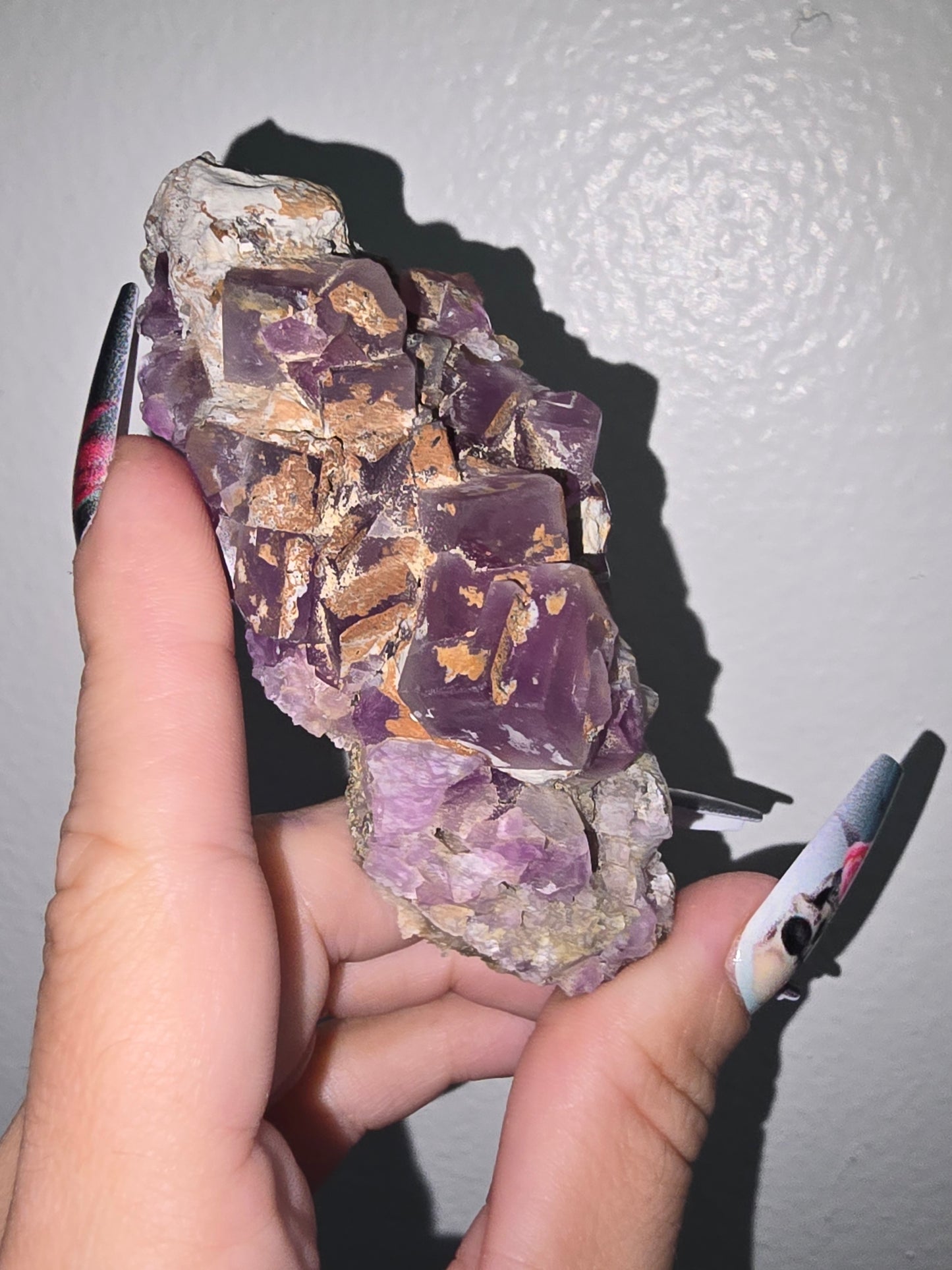 Pink Fluorite Specimen