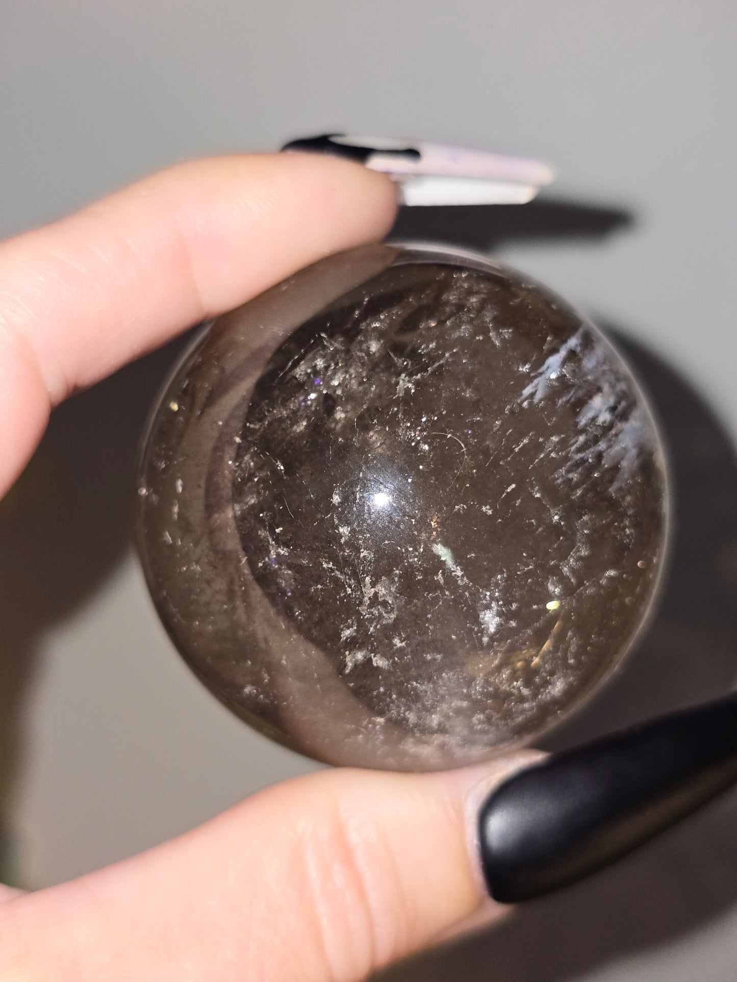 Smoky Quartz Sphere | Grounding, Stability & Emotional Resilience