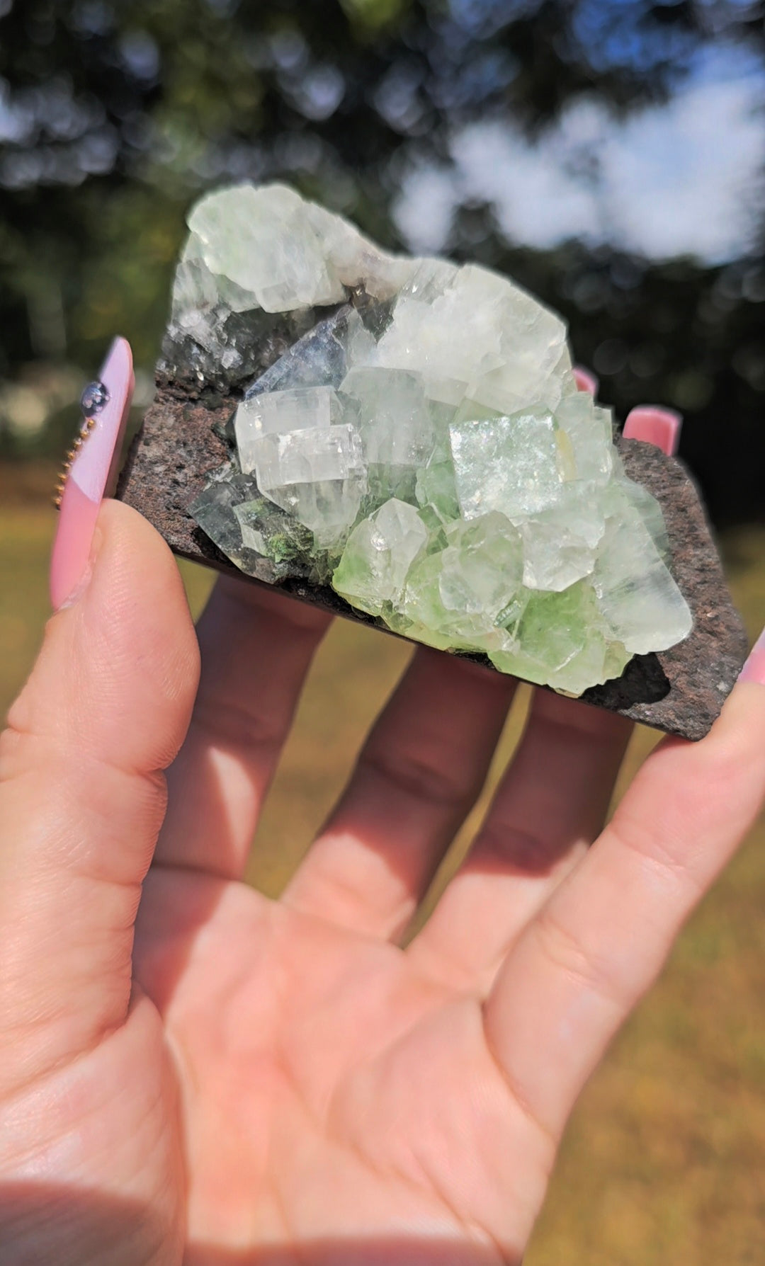 Green Apophyllite Freeform | Growth & Spiritual Connection