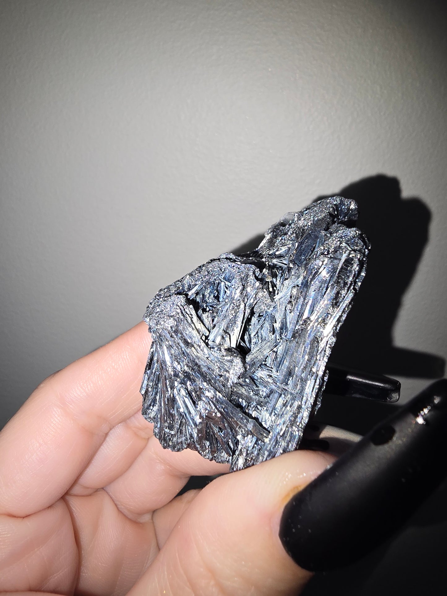 Raw Stibnite Specimen | Manifestation, Transformation & Spiritual Growth