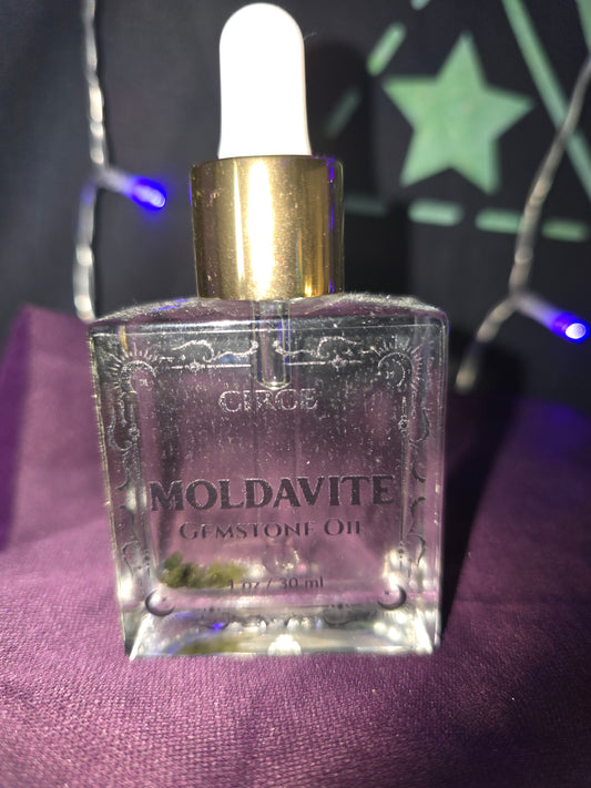 Circe Moldavite Ritual Oil | Transformation, Growth & Spiritual Expansion