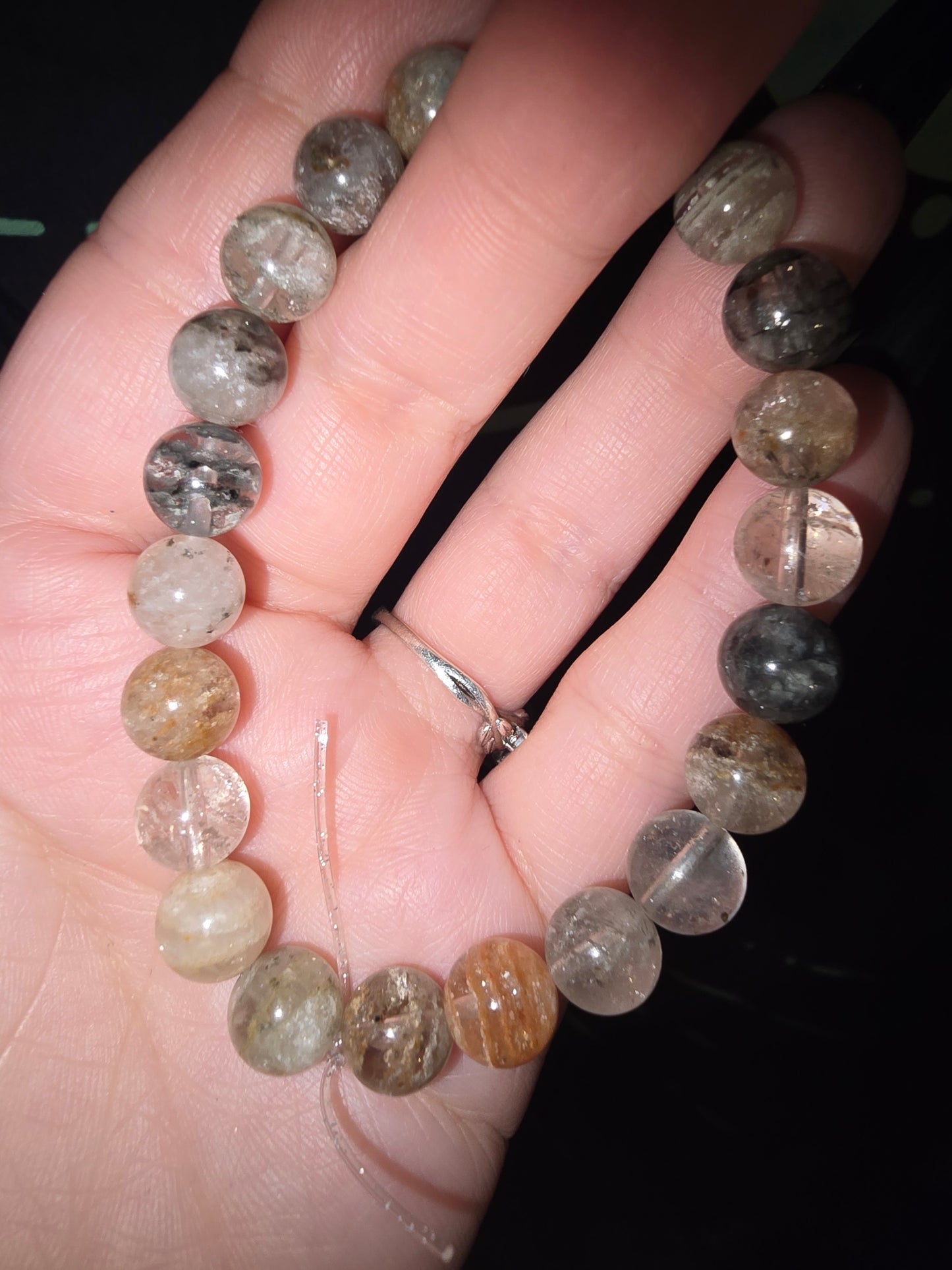 Thousand Layer Garden quartz Bracelet