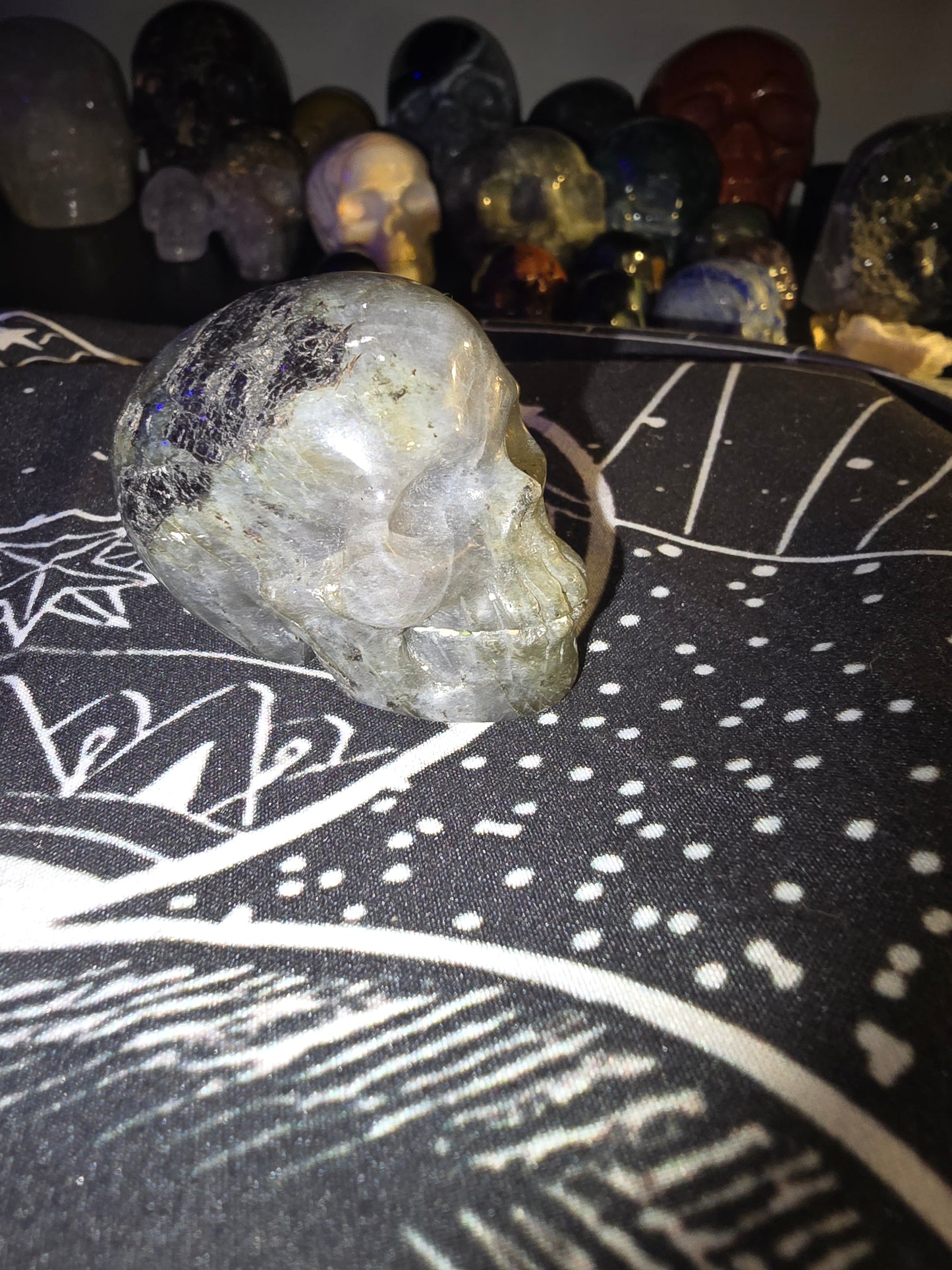 Labradorite Mini Skull 2