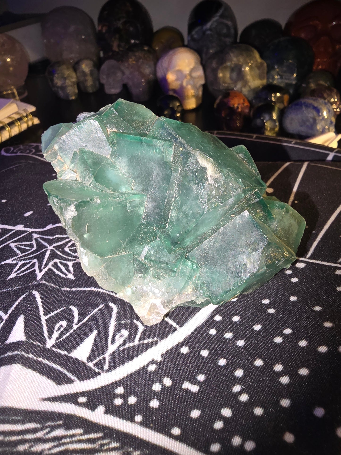 Green Cubic Fluorite