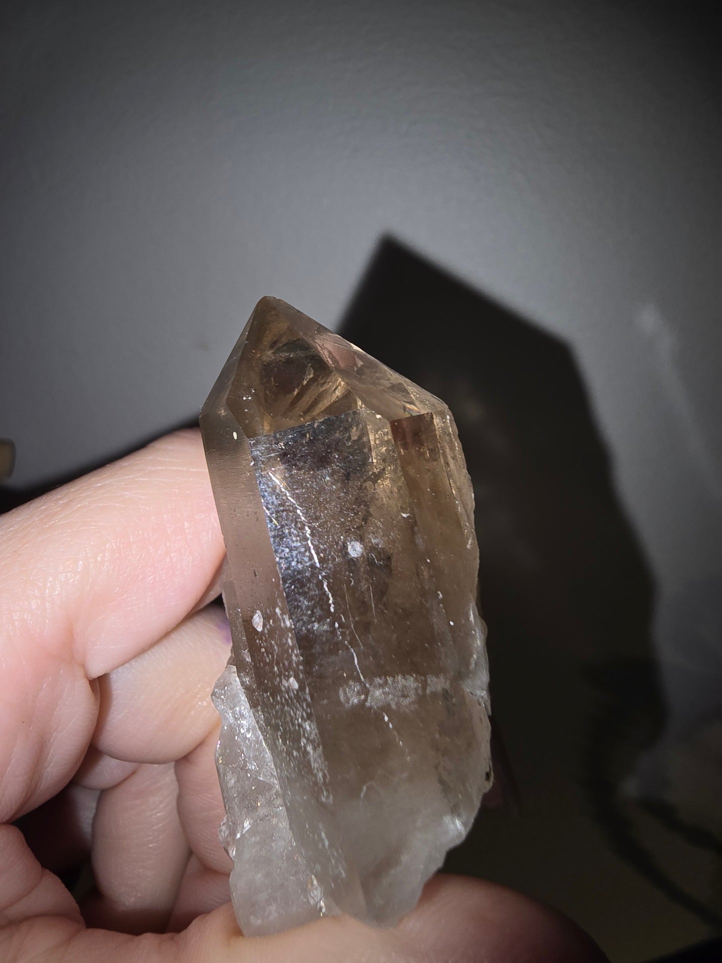 Raw Smoky Quartz Point | Grounding, Protection & Inner Strength