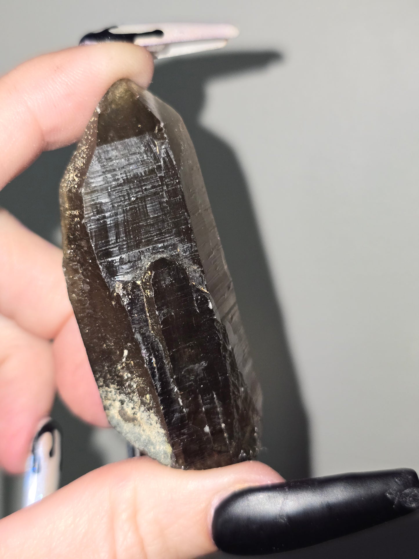 Raw Smoky Quartz Point | Grounding, Protection & Balance