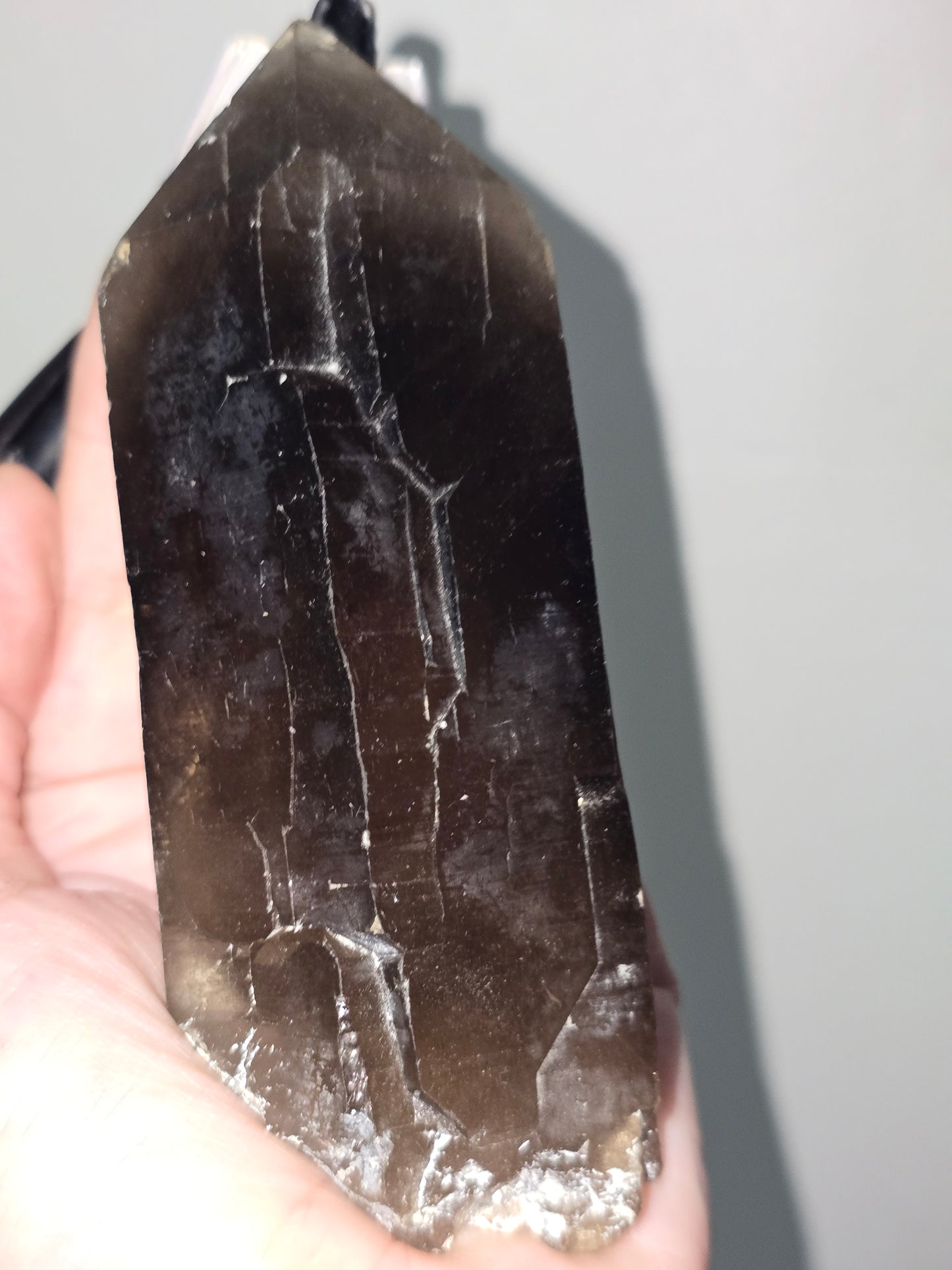 Large Raw Smoky Quartz Point | Grounding, Protection & Earth Energy