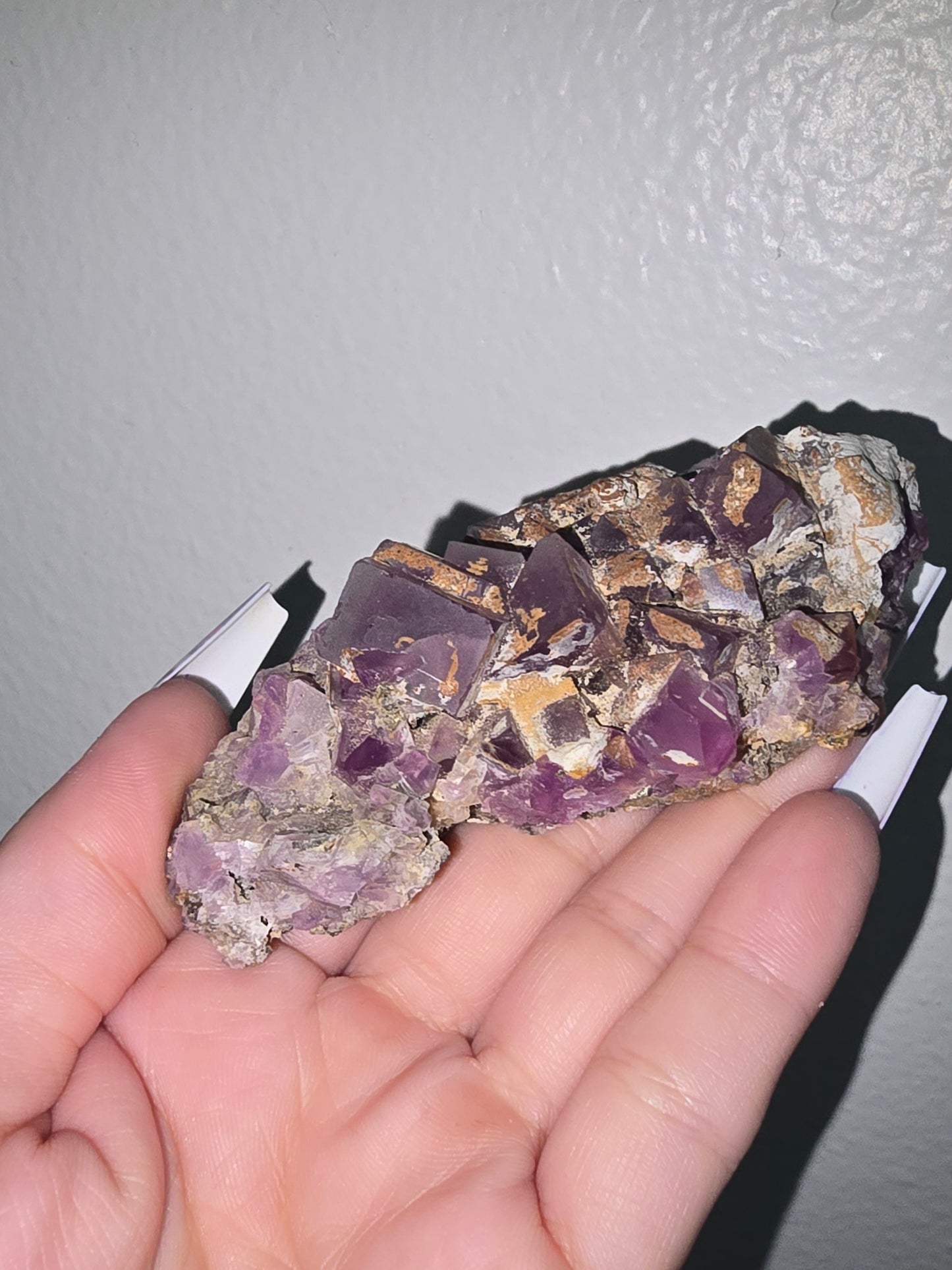 Pink Fluorite Specimen