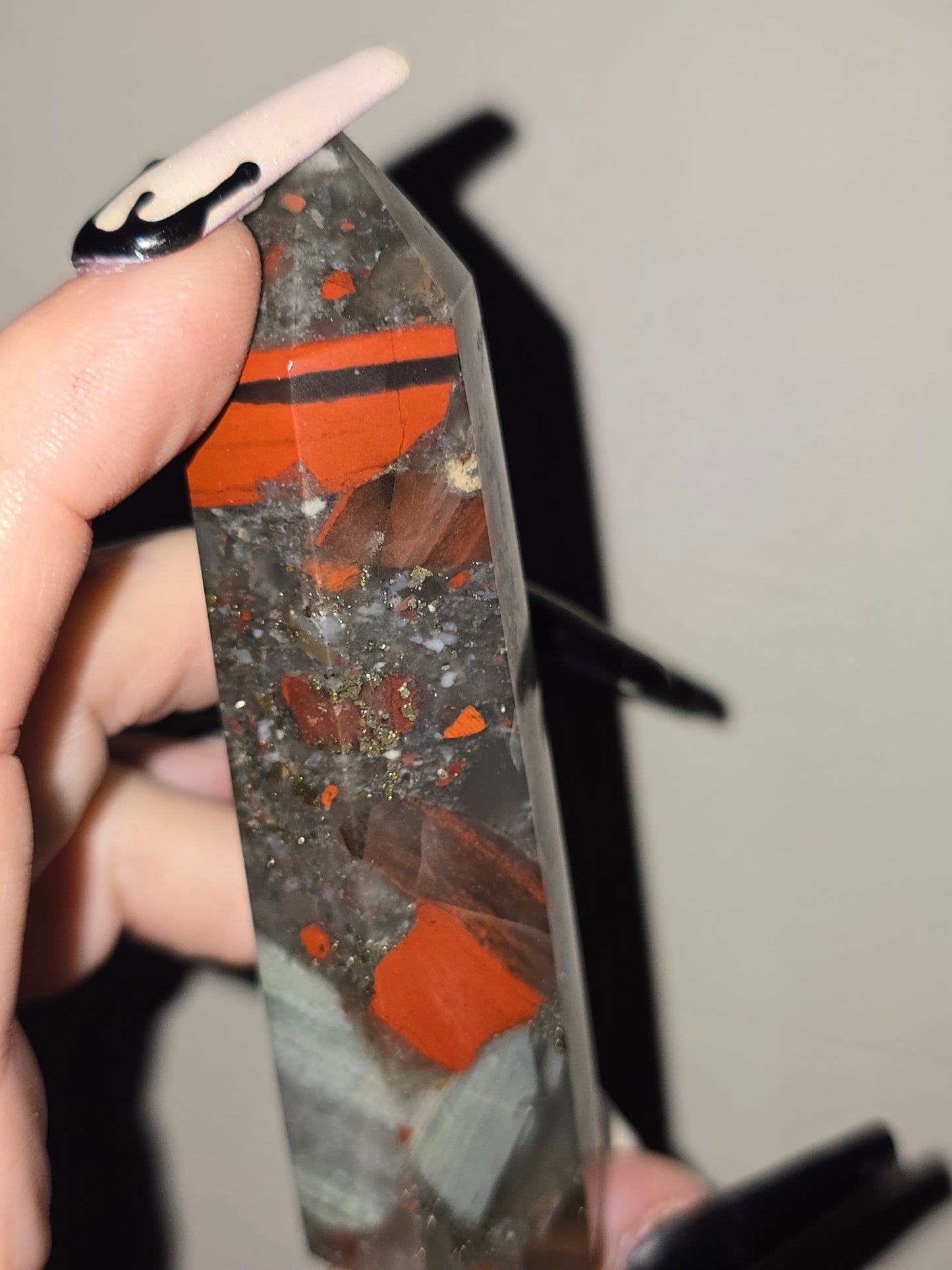 African Bloodstone Tower | Courage, Vitality & Personal Strength