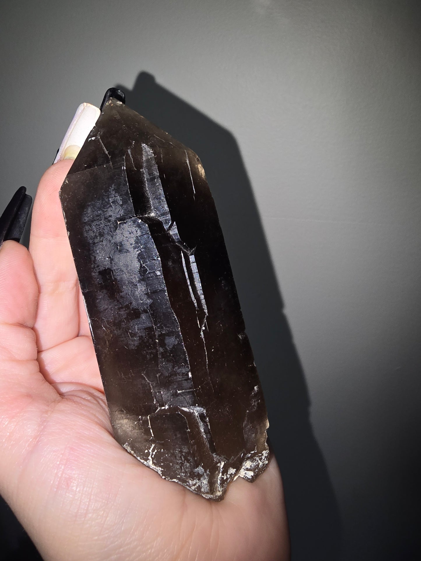 Large Raw Smoky Quartz Point | Grounding, Protection & Earth Energy