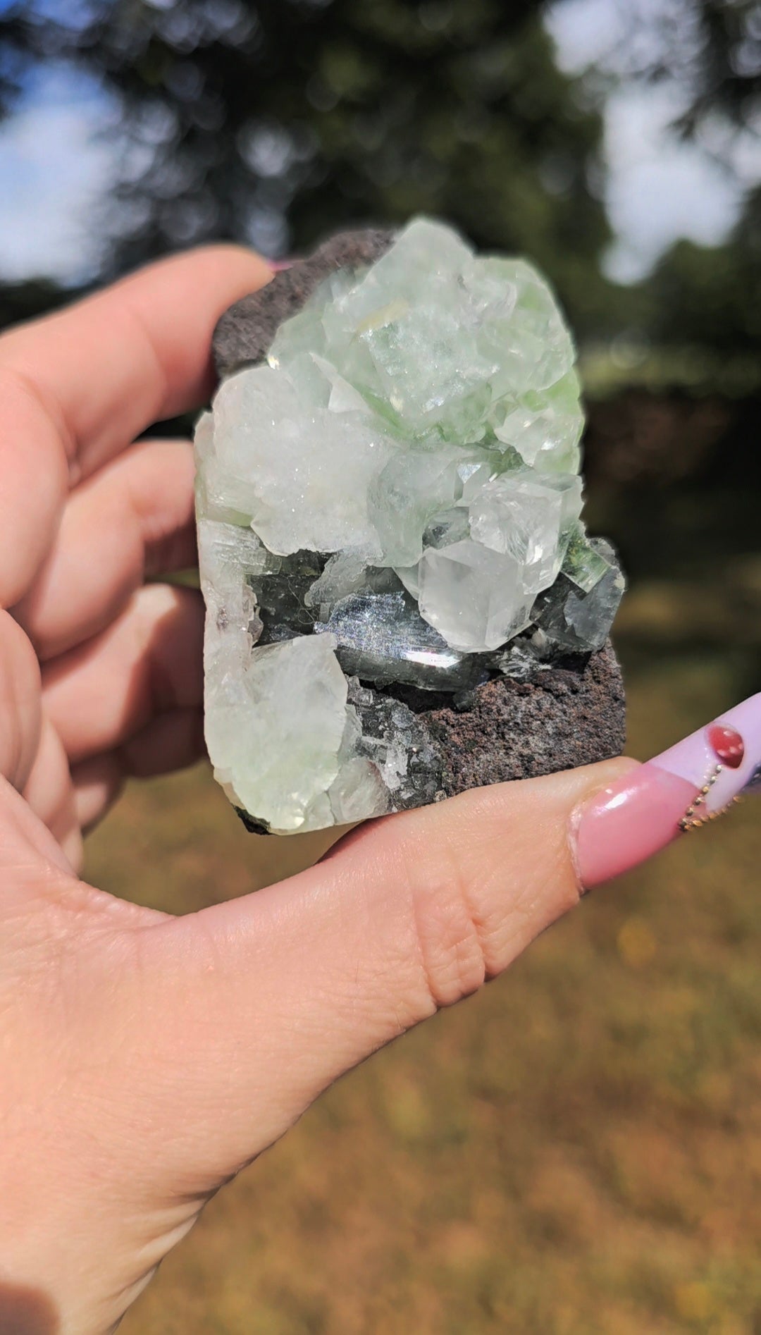 Green Apophyllite Freeform | Growth & Spiritual Connection