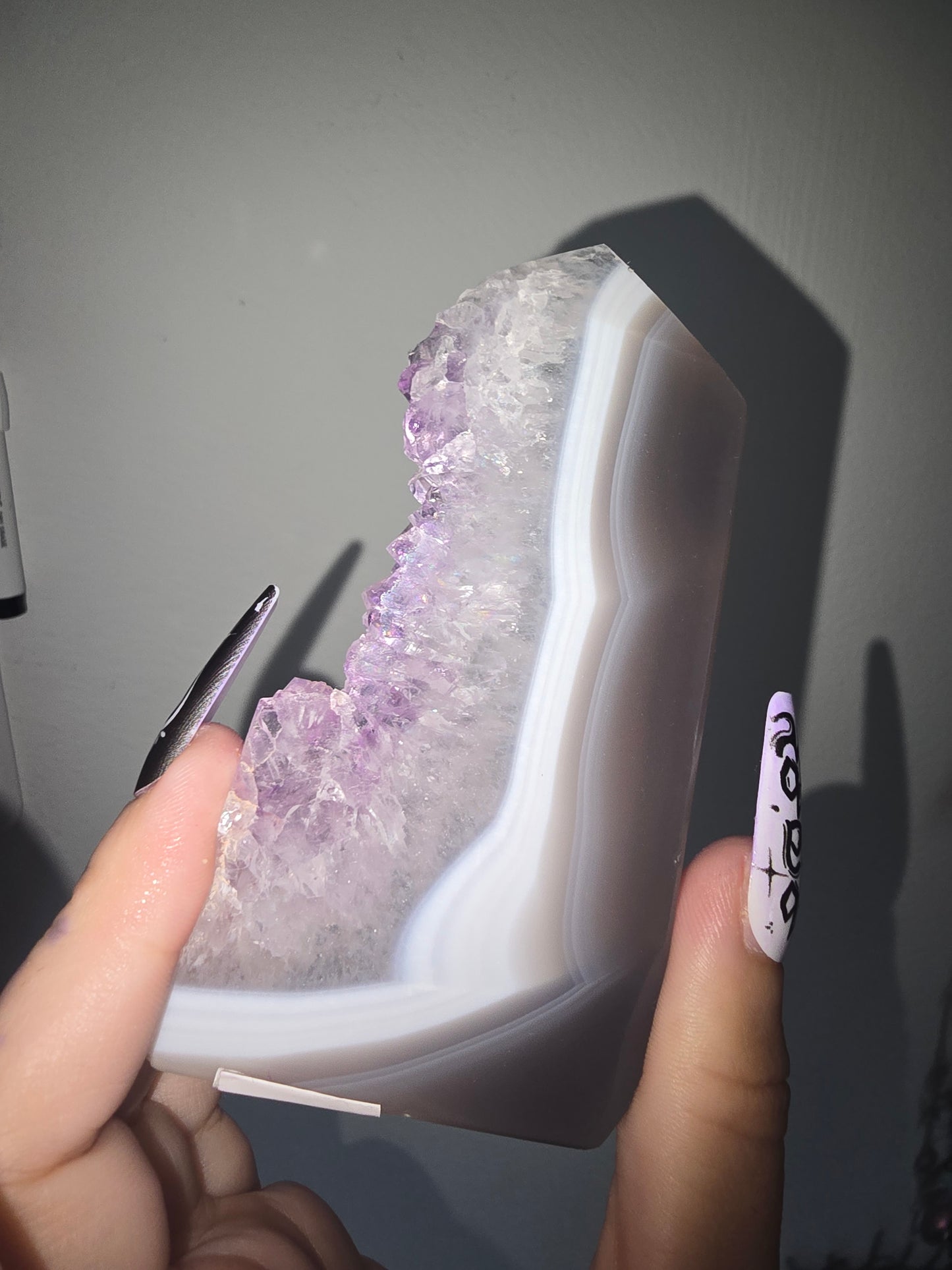 Agate Amethyst Freeform