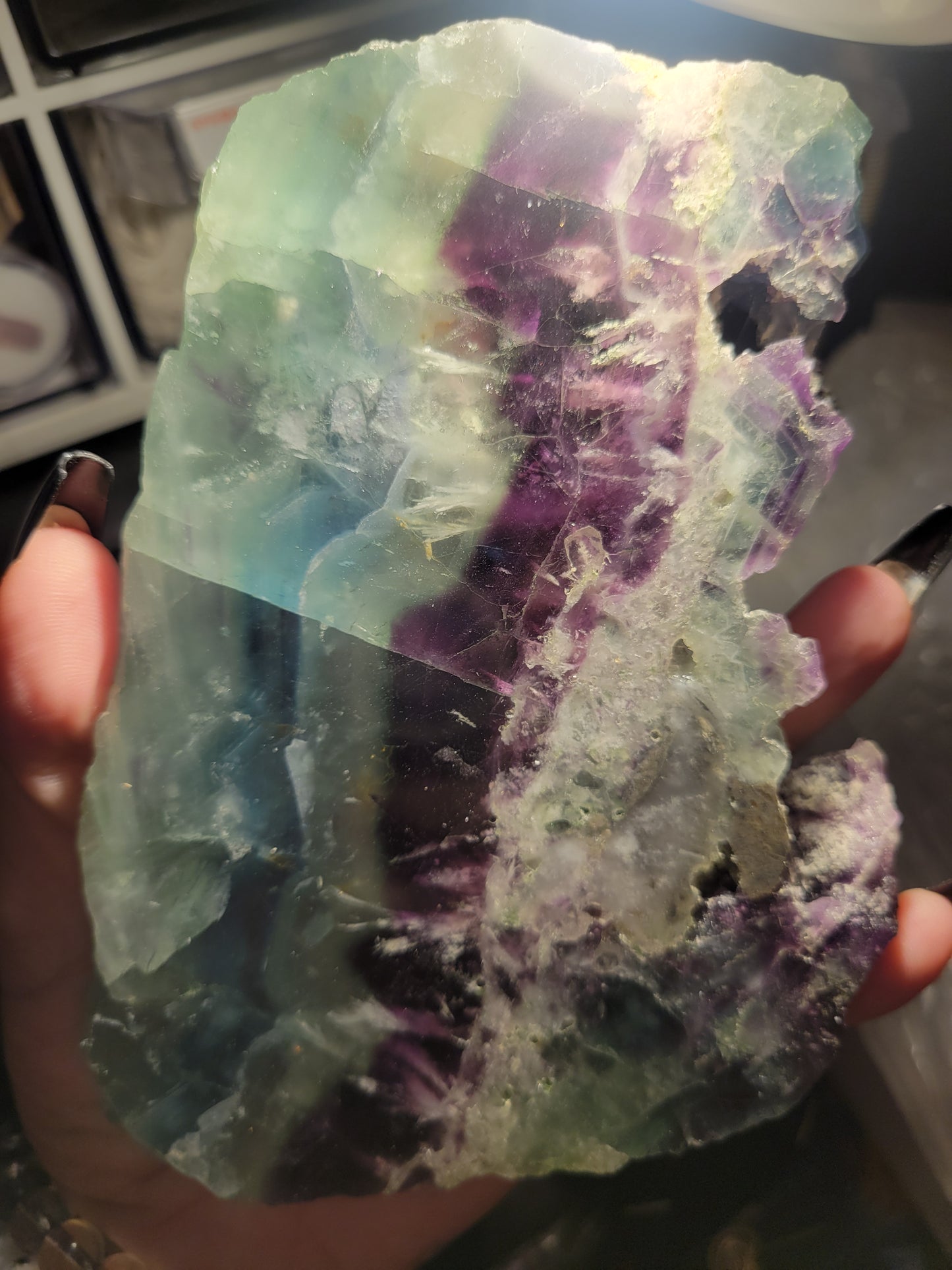 Fluorite Slab