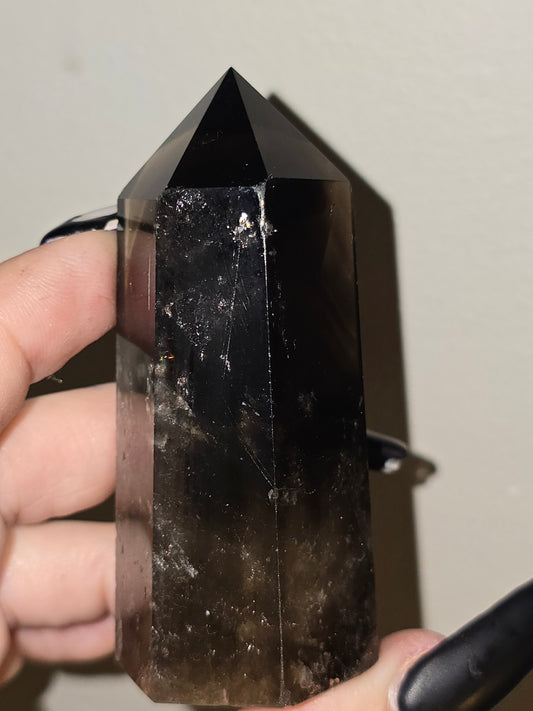 Chunky Smoky Quartz Tower | Grounding & Protection | Paulinna Vibes