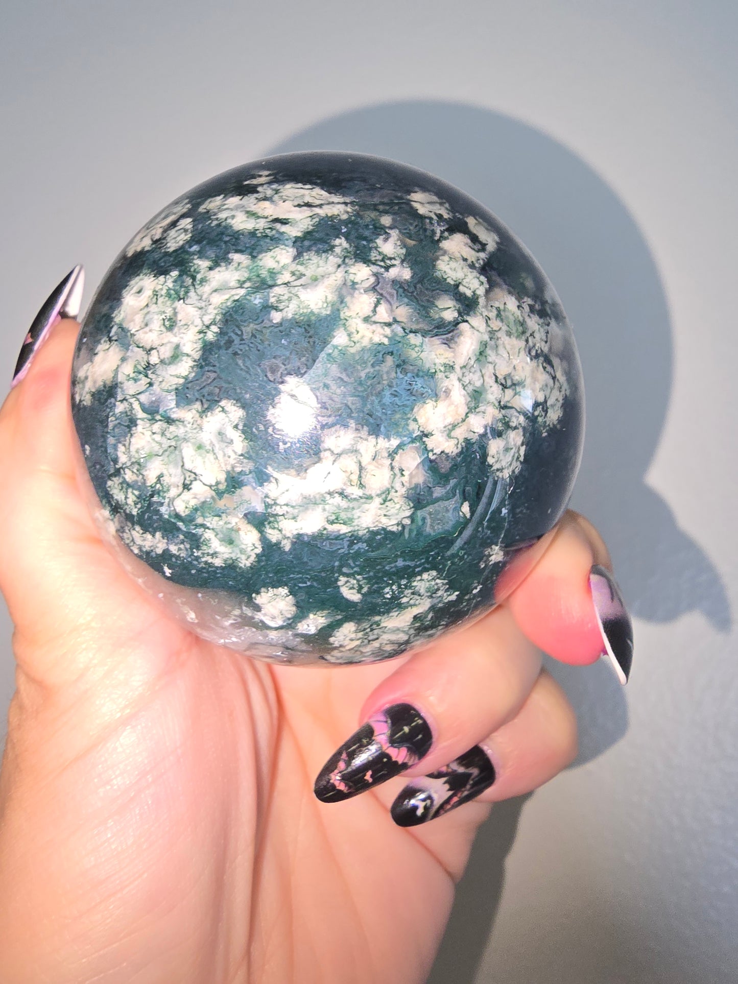 Moss Agate Sphere
