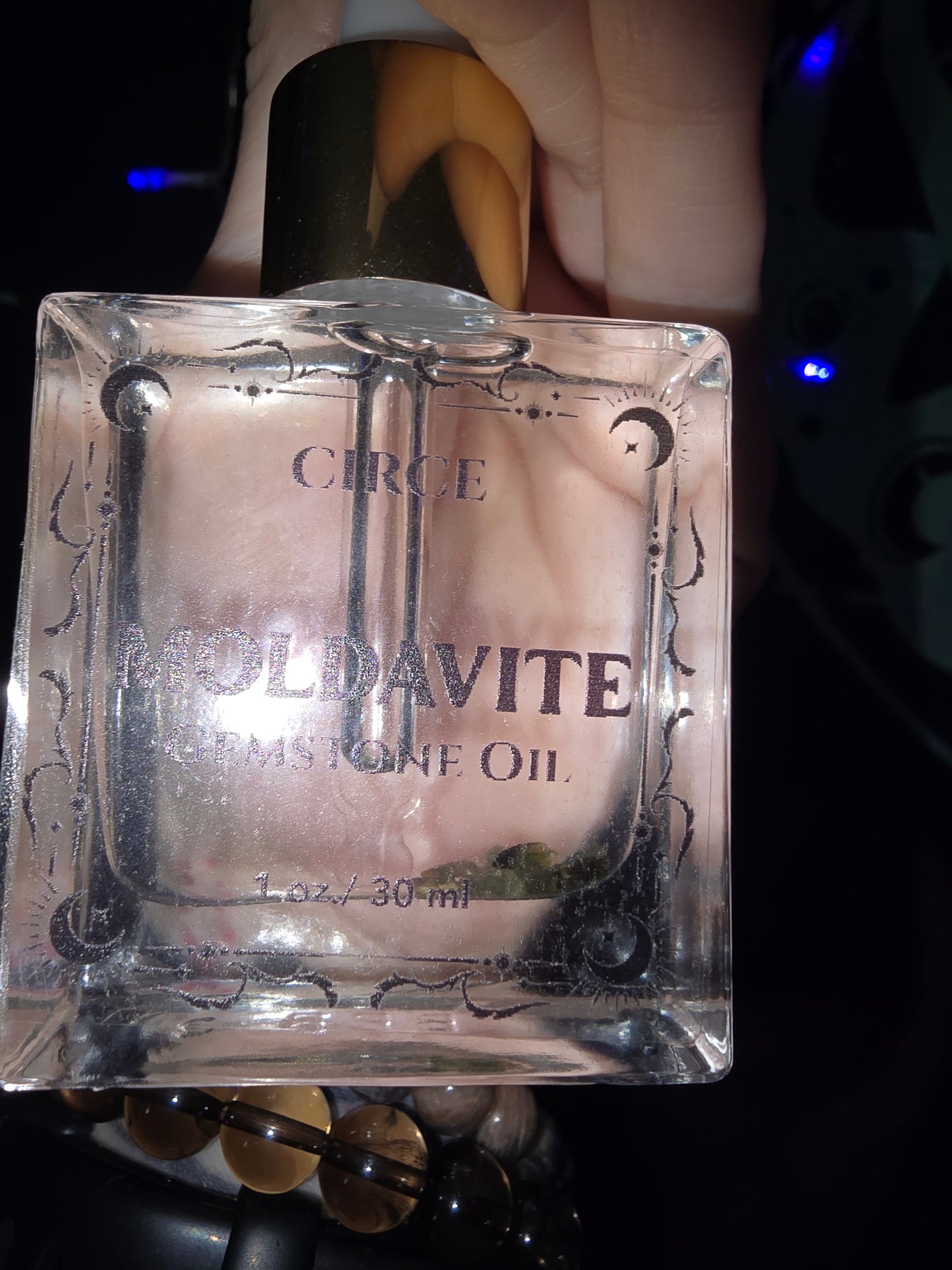 Circe Moldavite Ritual Oil | Transformation, Growth & Spiritual Expansion