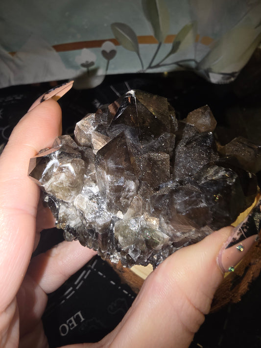 Smokey Quartz Cluster