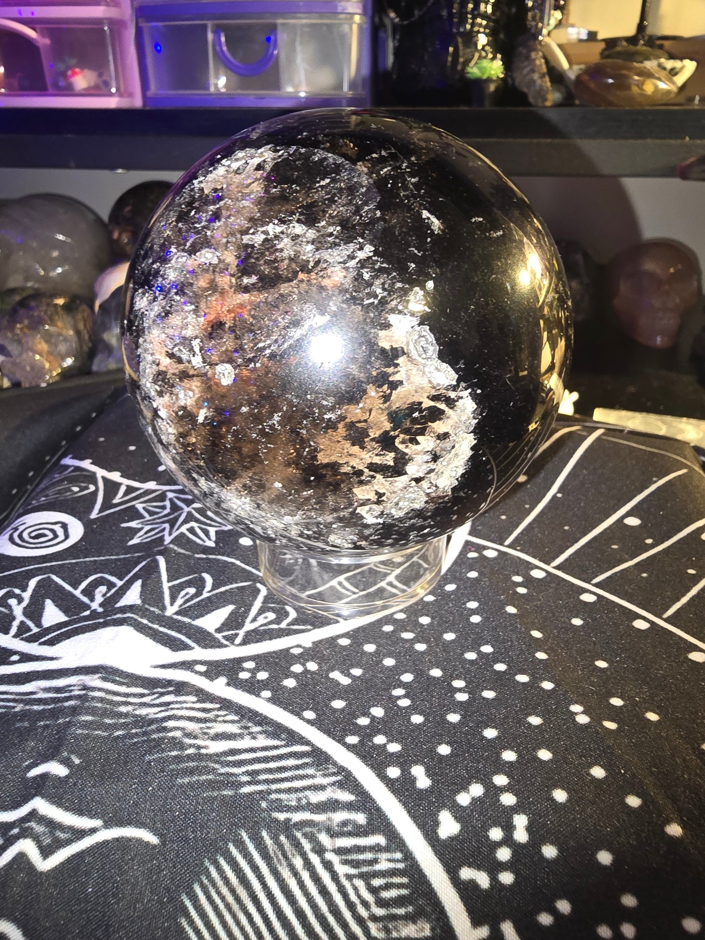 Large Smokey Quartz Sphere