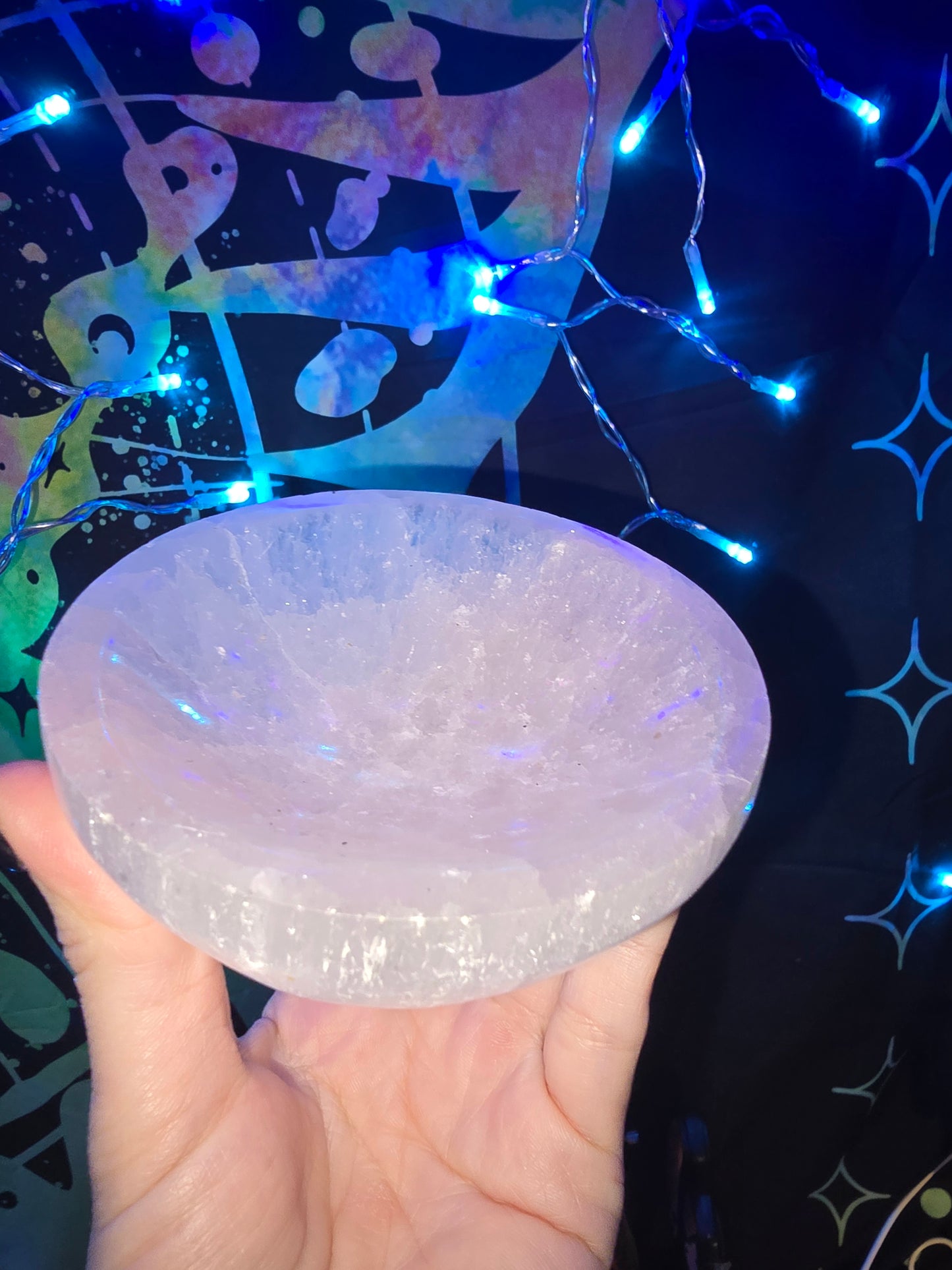 Large Selenite Bowl | Crystal Charging Bowl & Sacred Space Décor