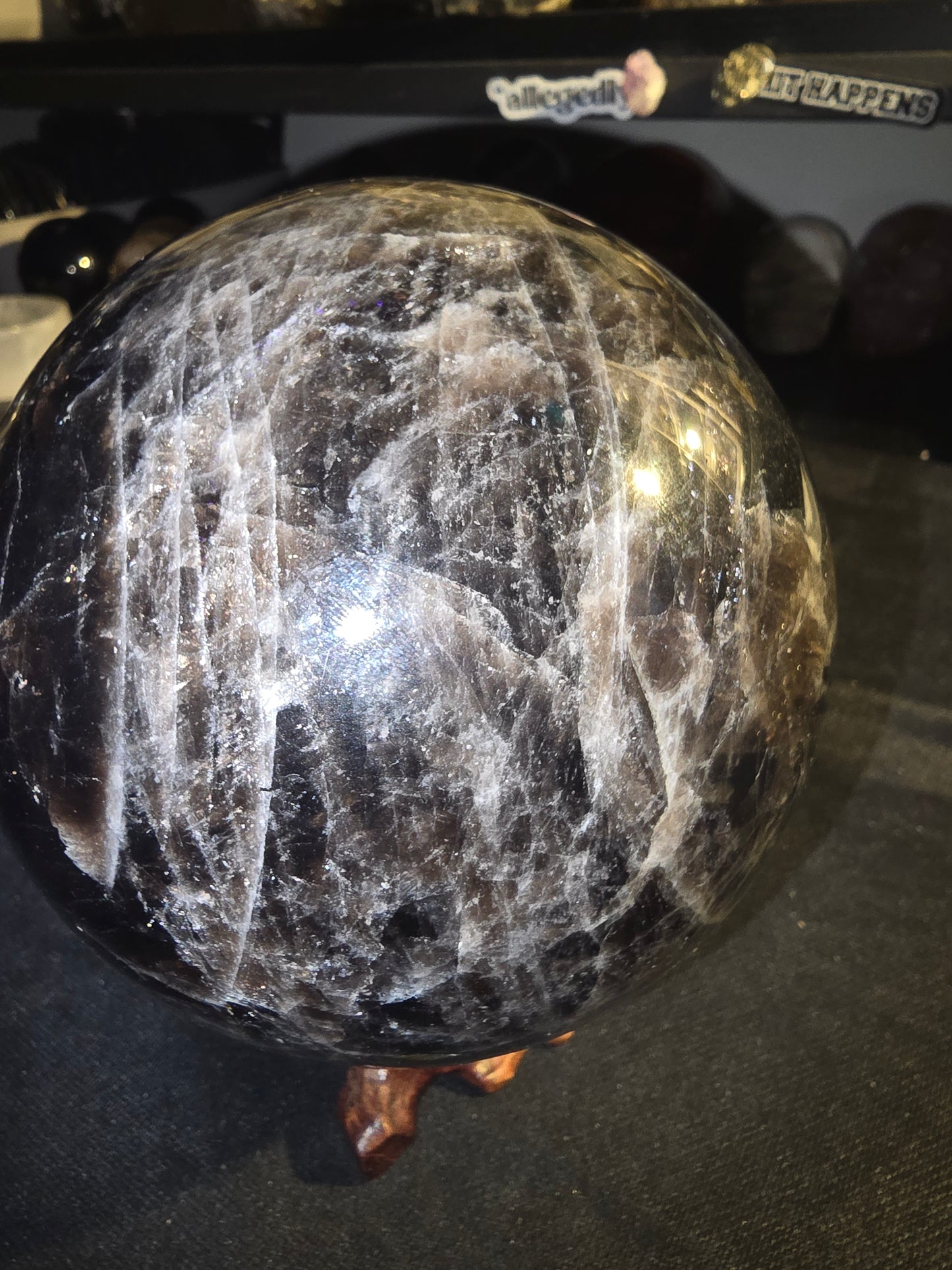 Large Smoky Quartz Sphere | 5 lbs 11.3 oz Collector Statement Piece