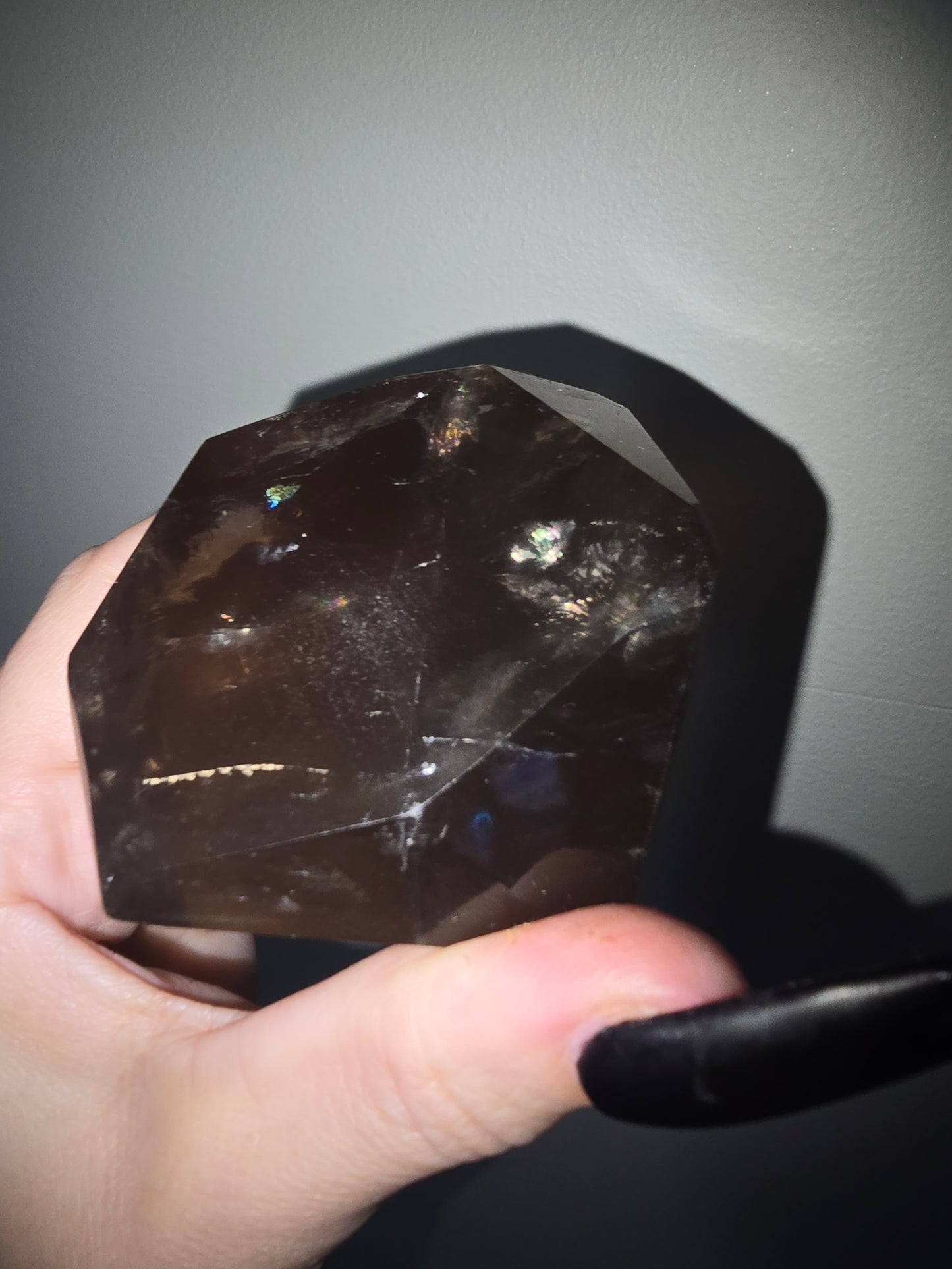 Chatoyant Smoky Quartz Freeform | Grounding, Reflection & Inner Strength
