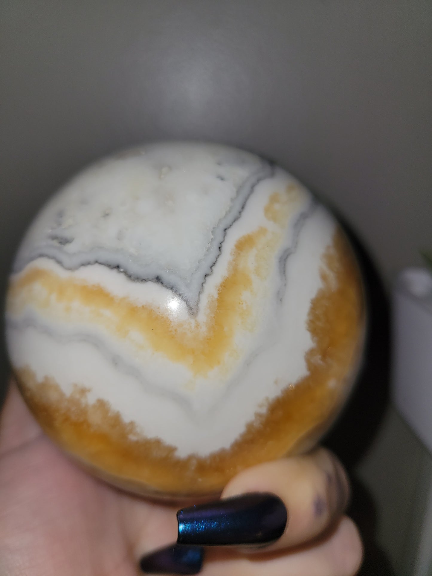 Dendritic Calcite Sphere 2lbs