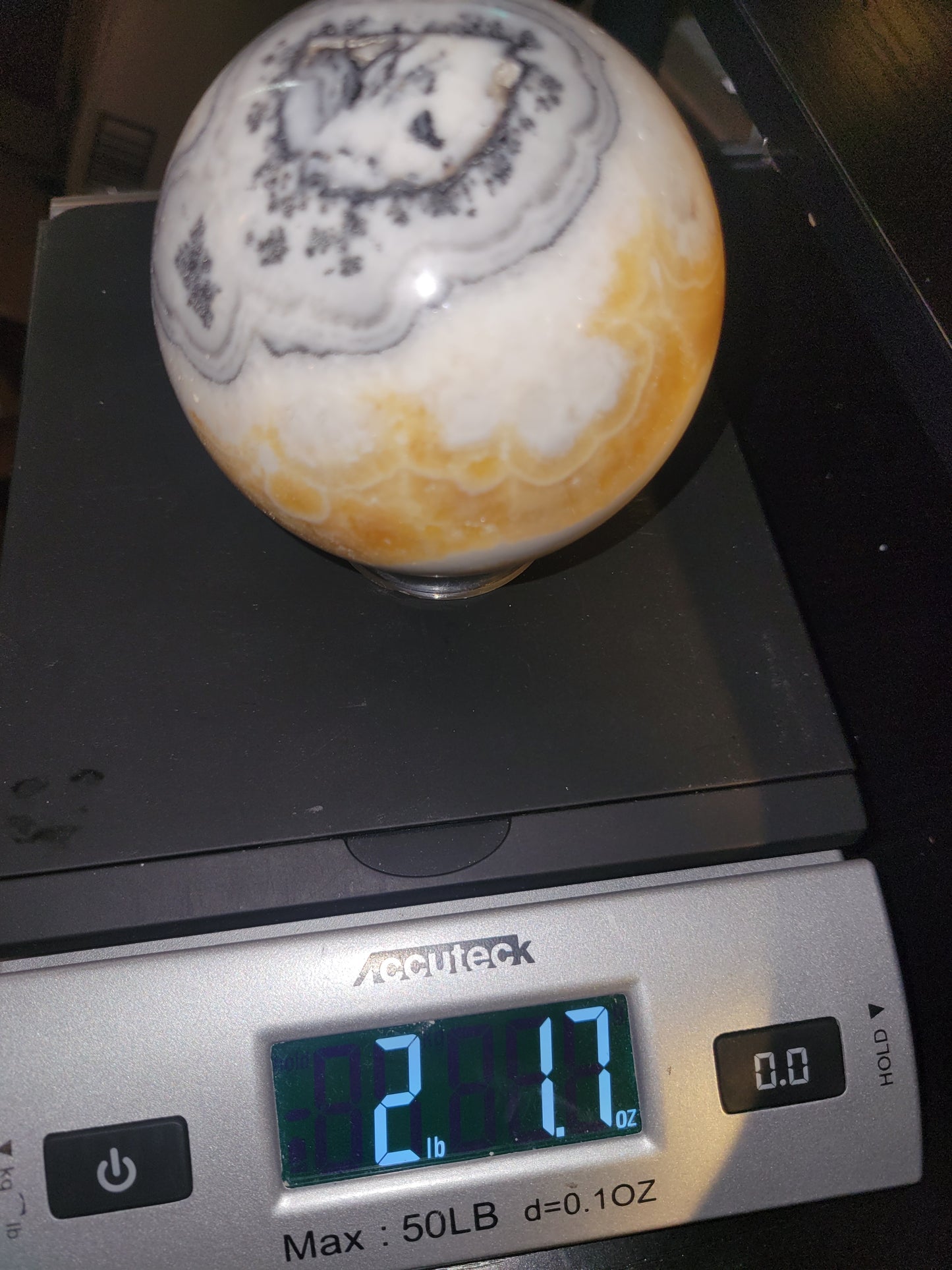 Dendritic Calcite Sphere 2lbs