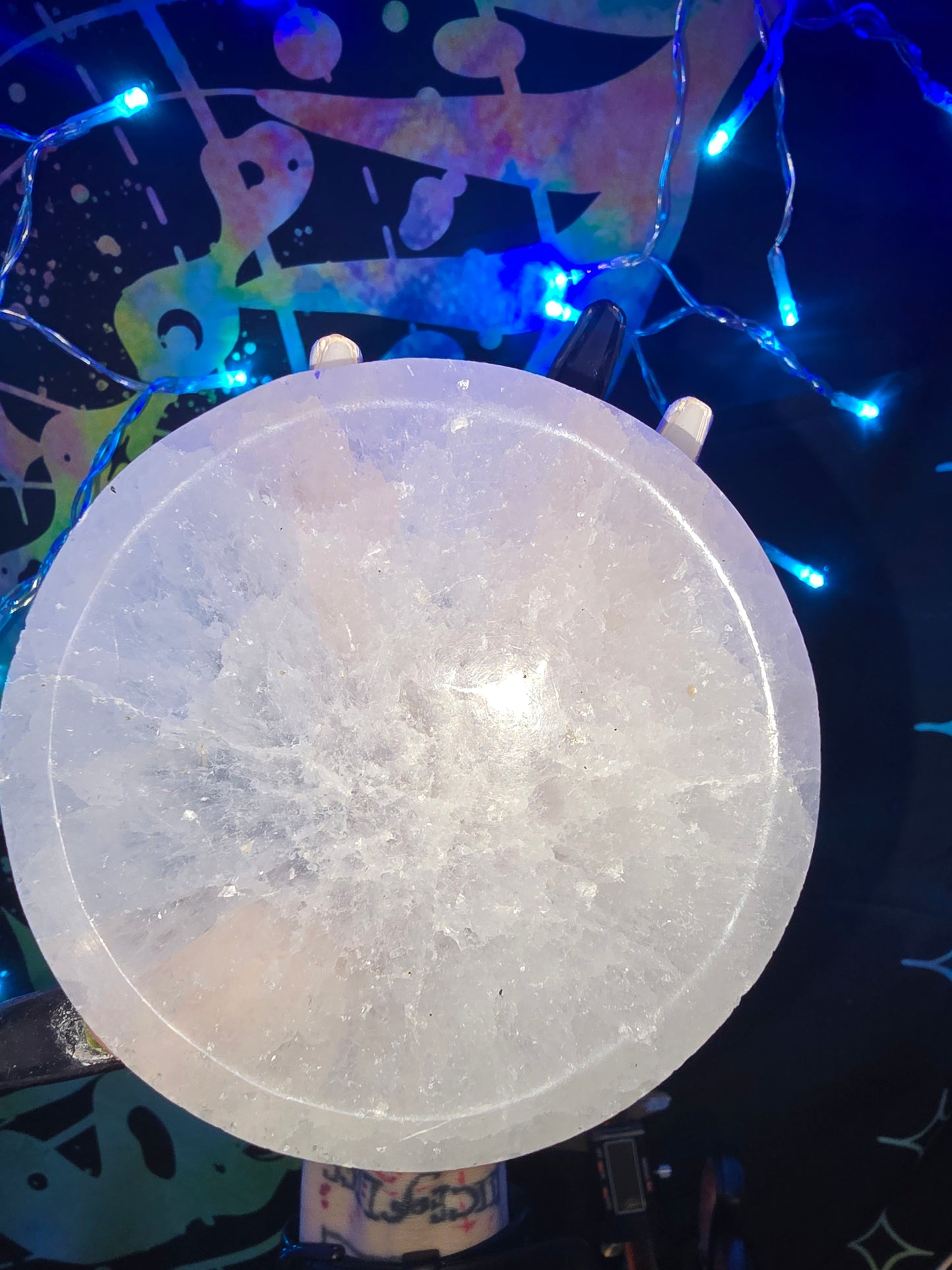 Large Selenite Bowl | Crystal Charging Bowl & Sacred Space Décor