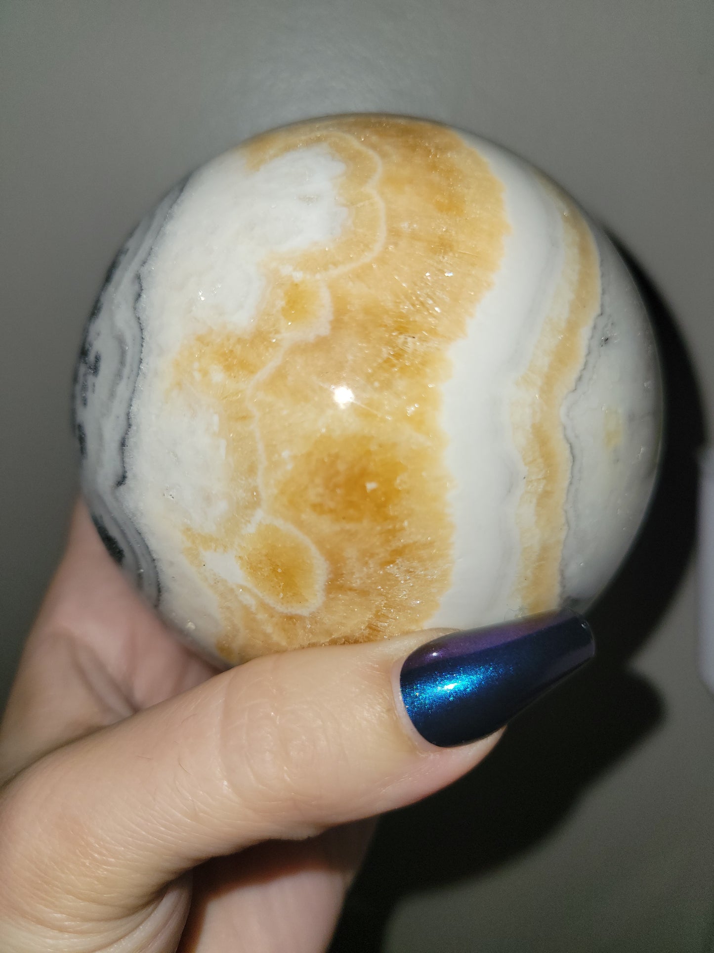 Dendritic Calcite Sphere 2lbs