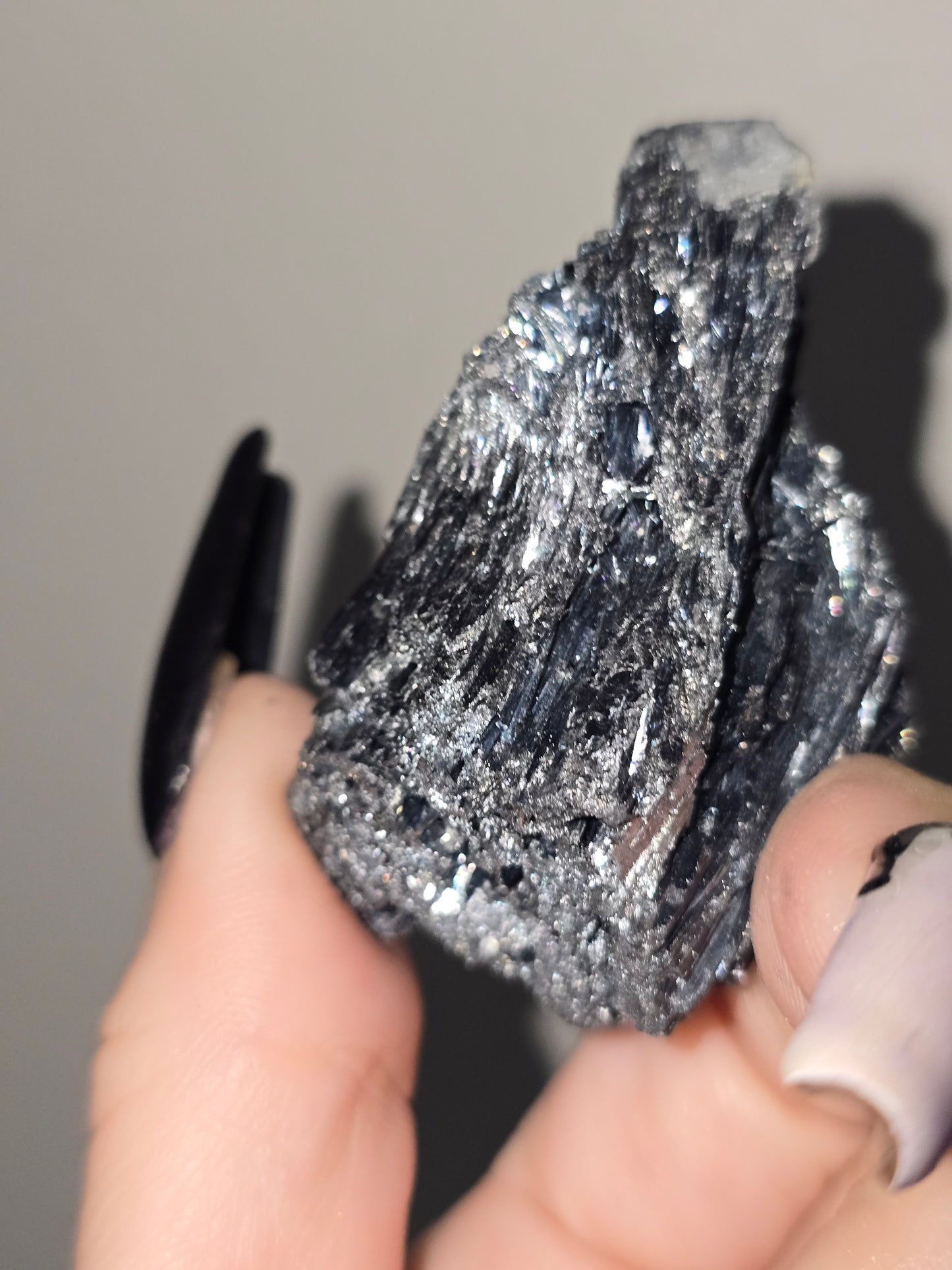 Raw Stibnite Specimen | Manifestation, Transformation & Spiritual Growth