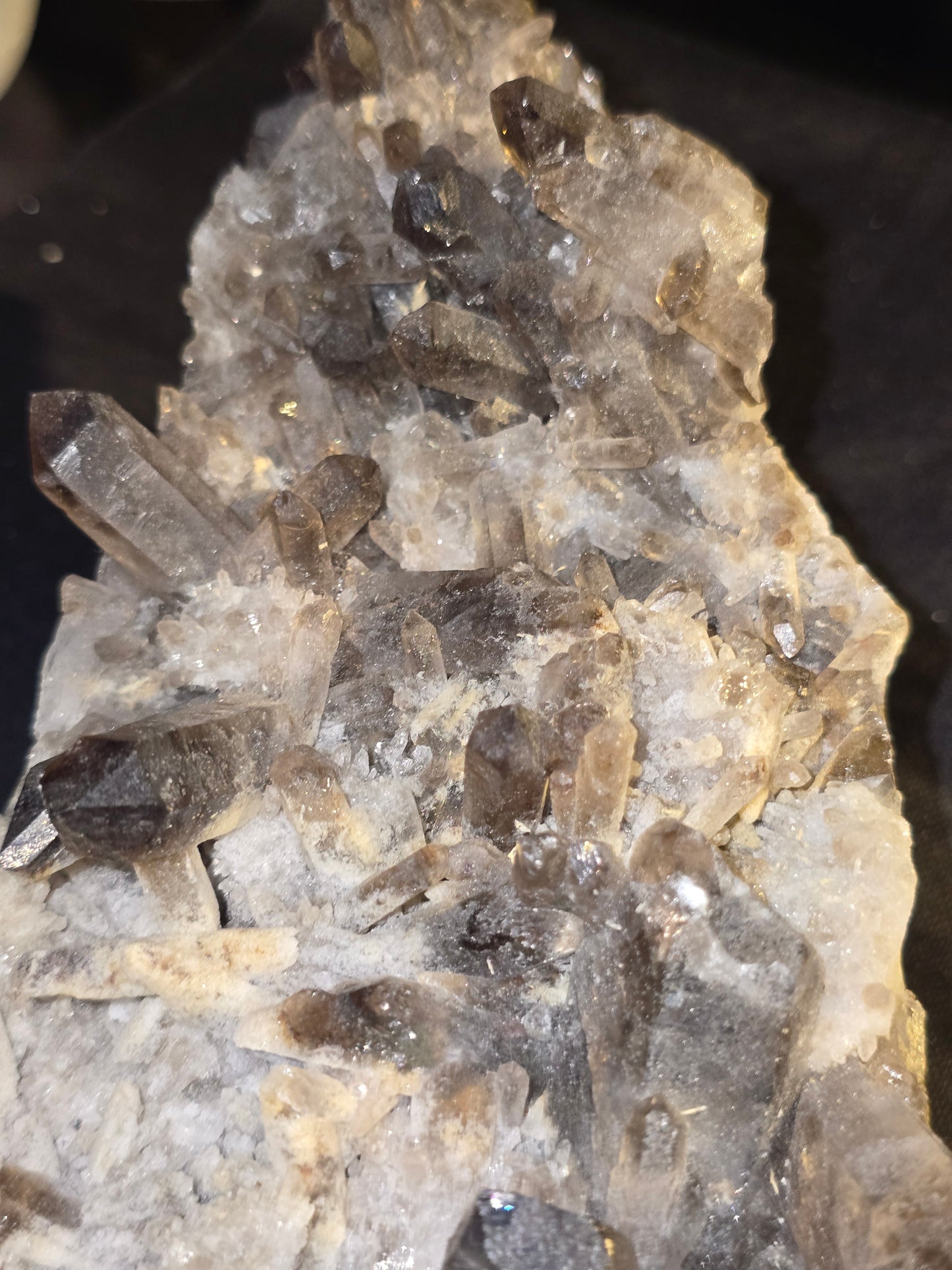 Large Smoky Quartz Cluster | 11-Inch Collector Statement Piece
