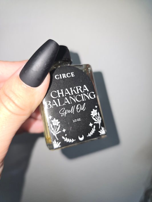 Chakra Balance Spell Oil