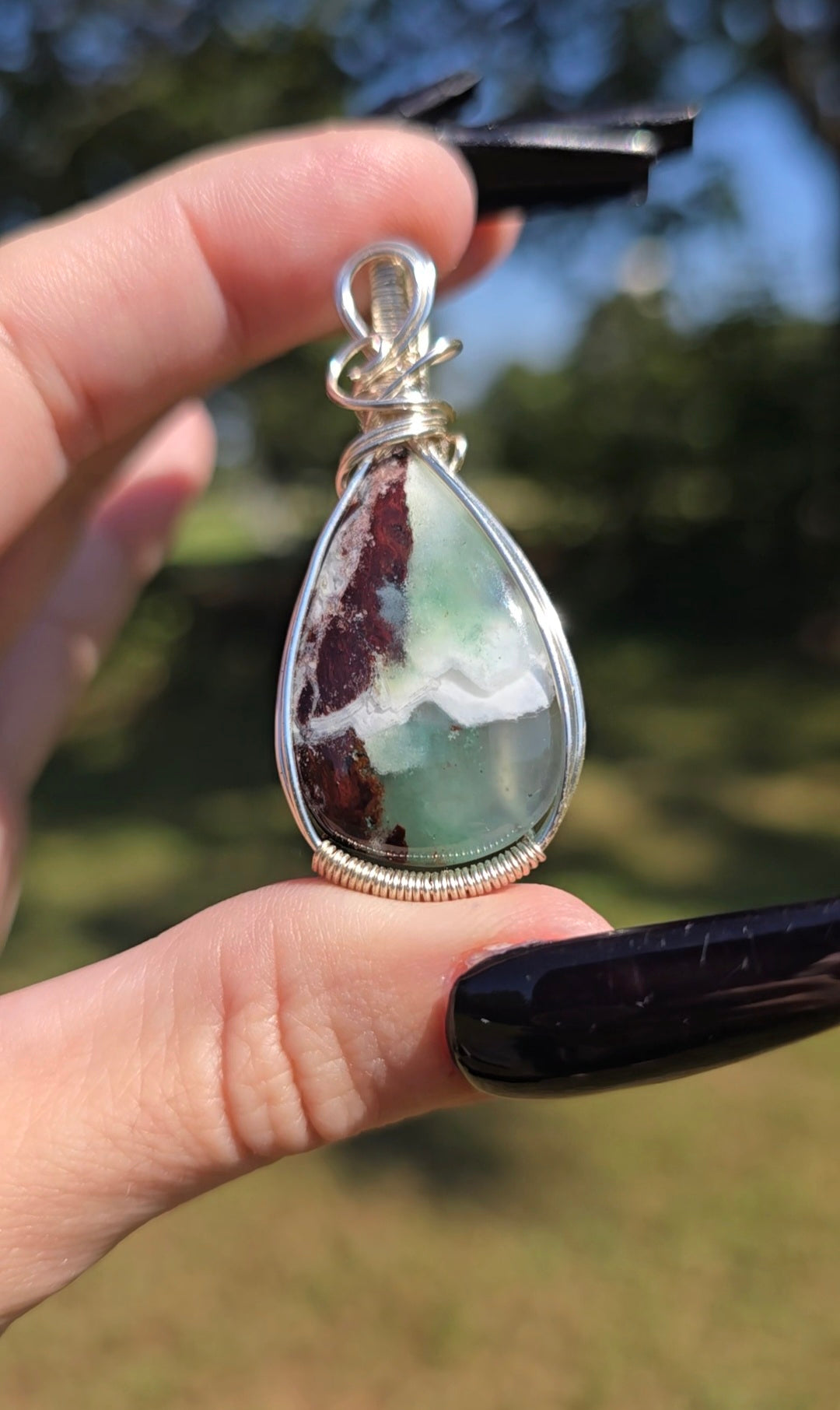Aquaprase Pendant | Calm & Emotional Balance