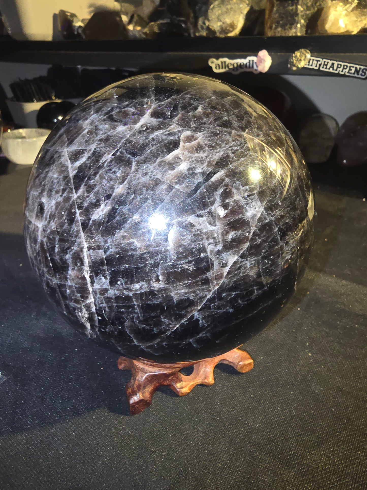 Large Smoky Quartz Sphere | 5 lbs 11.3 oz Collector Statement Piece