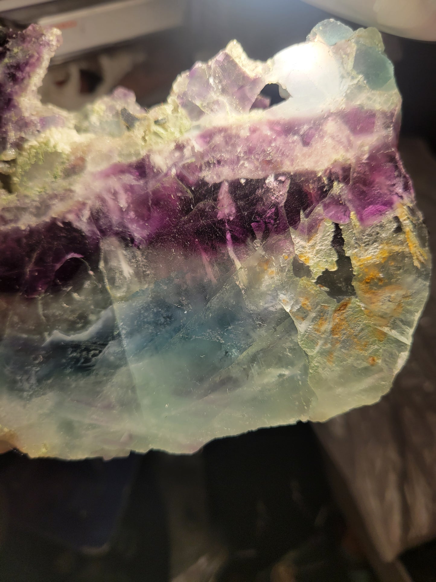 Fluorite Slab