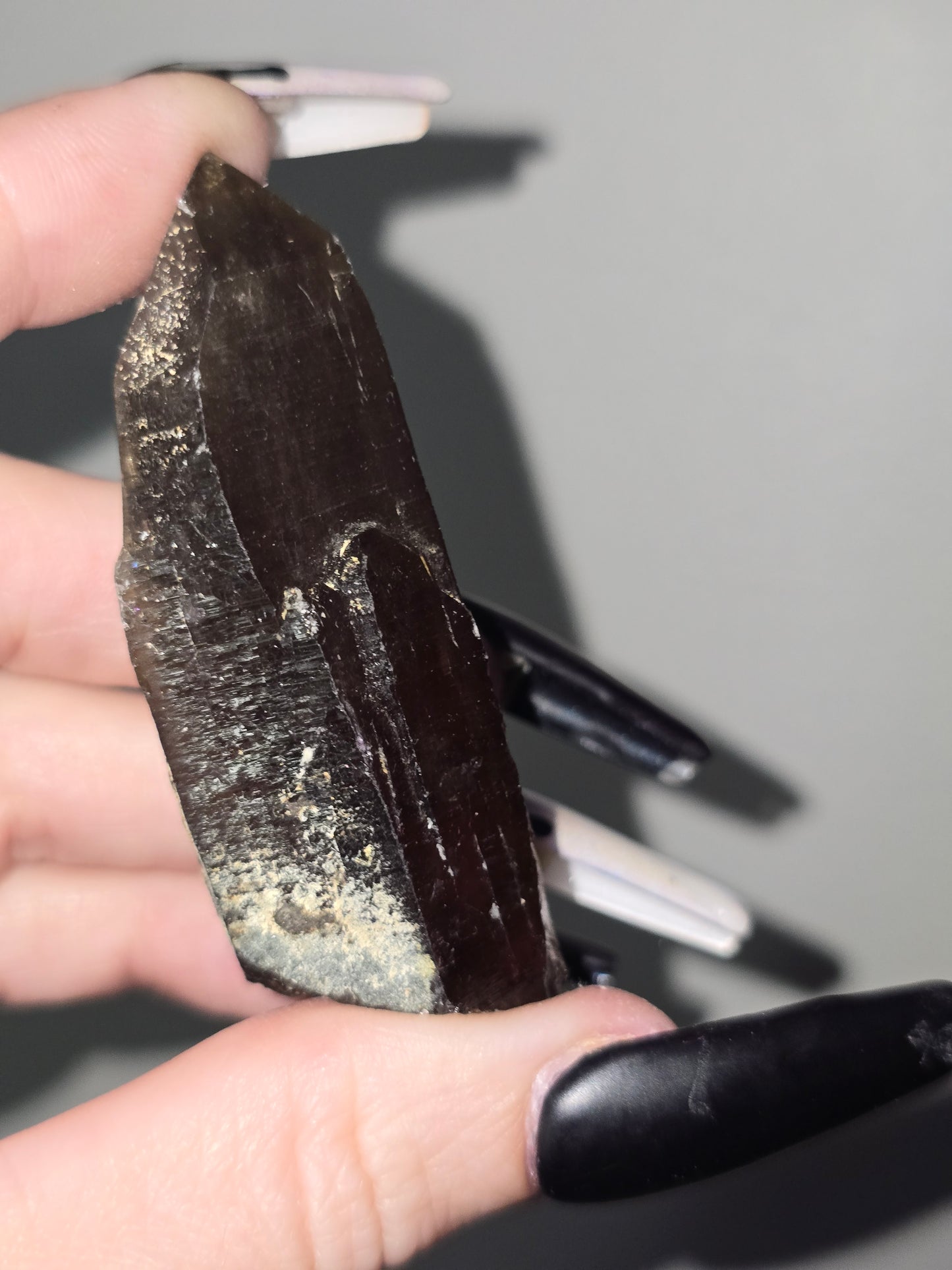 Raw Smoky Quartz Point | Grounding, Protection & Balance