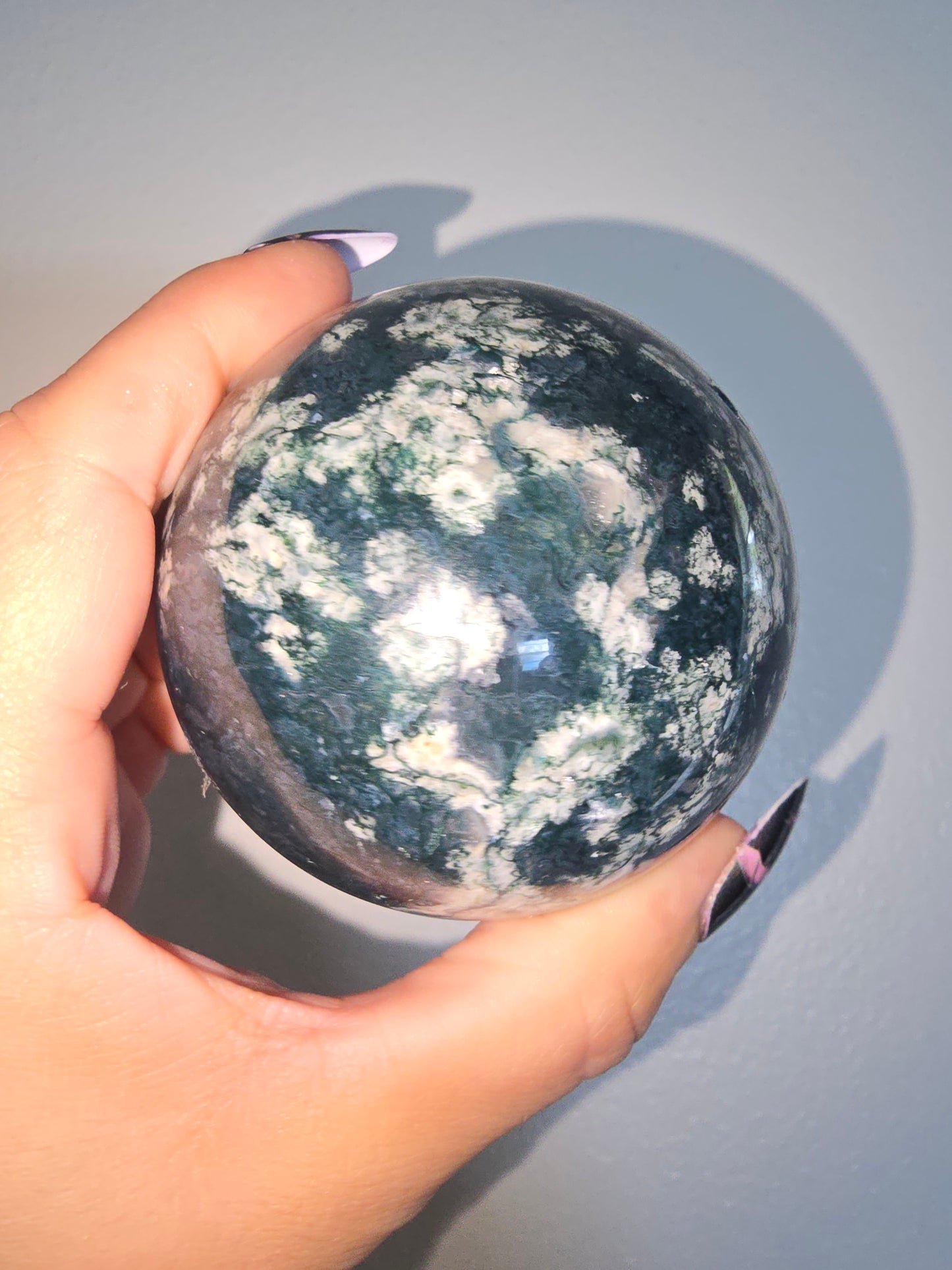 Moss Agate Sphere