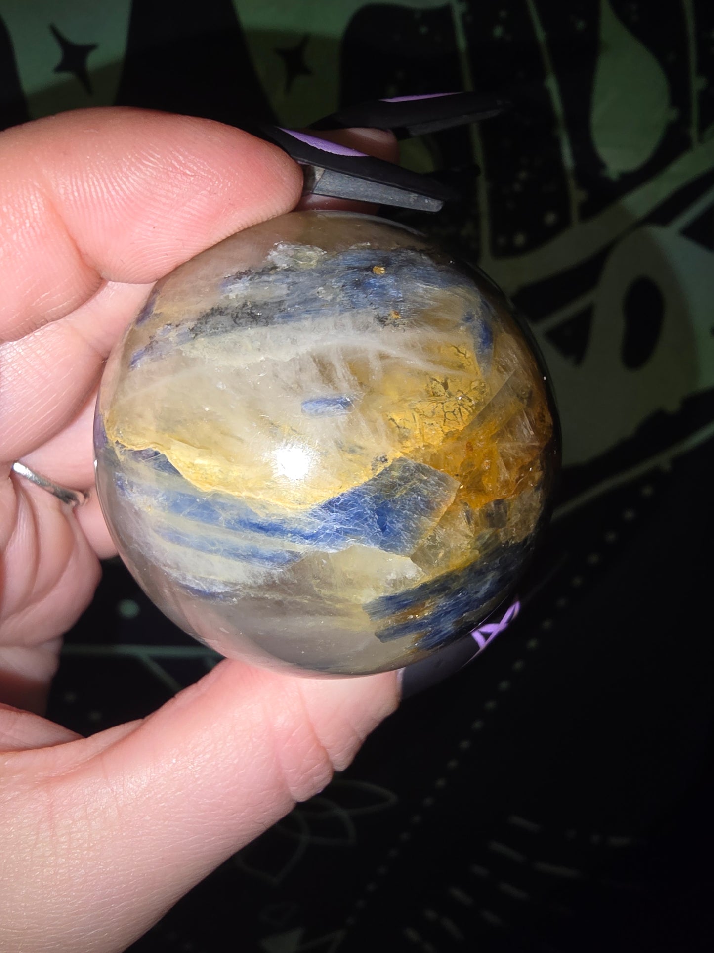 Blue Kyanite Sphere