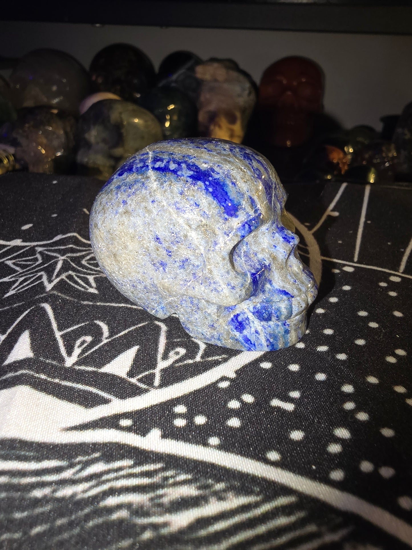 Lapis Lazuli Mini Skull