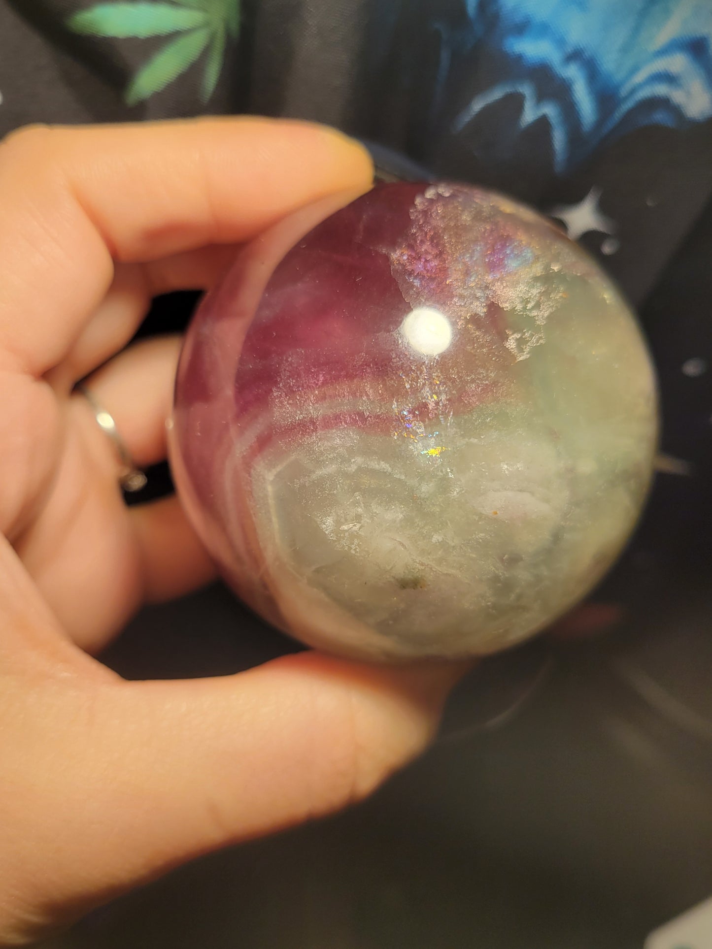 Candy Fluorite sphere