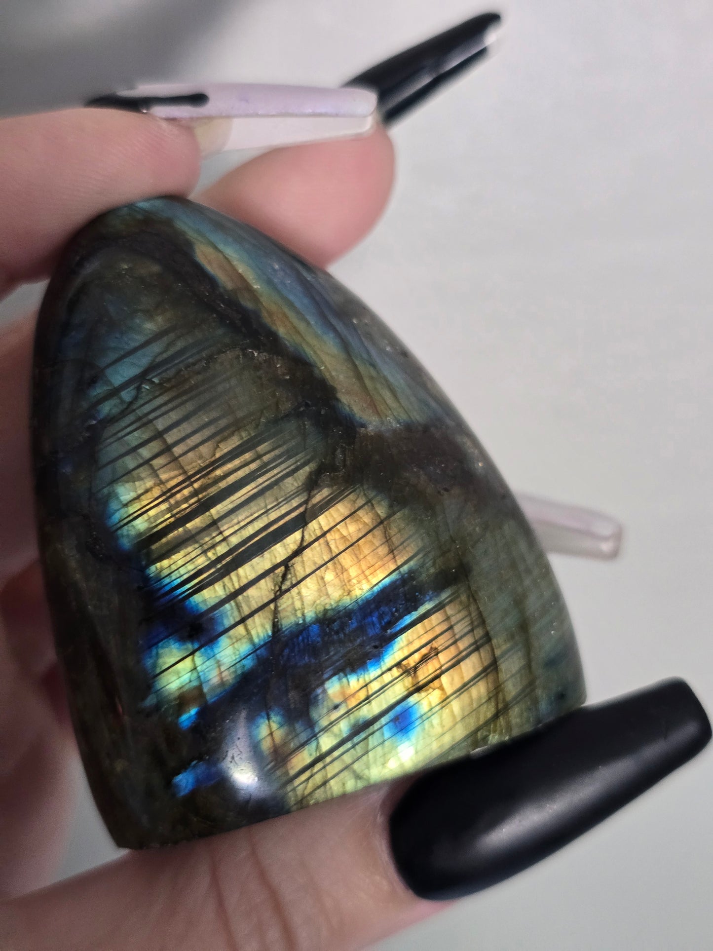 Banded Flash Labradorite Freeform | Intuition, Growth & Transformation