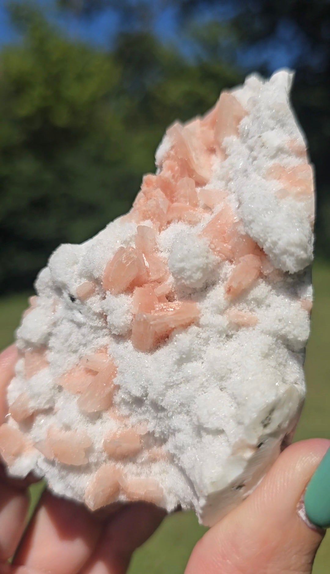 Peach Stilbite Freeform | Peace & Intuition