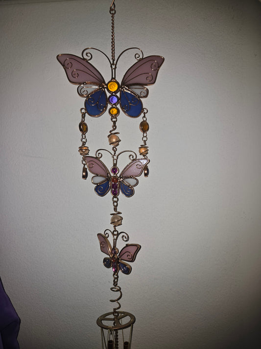 Wind Chime with butterflies