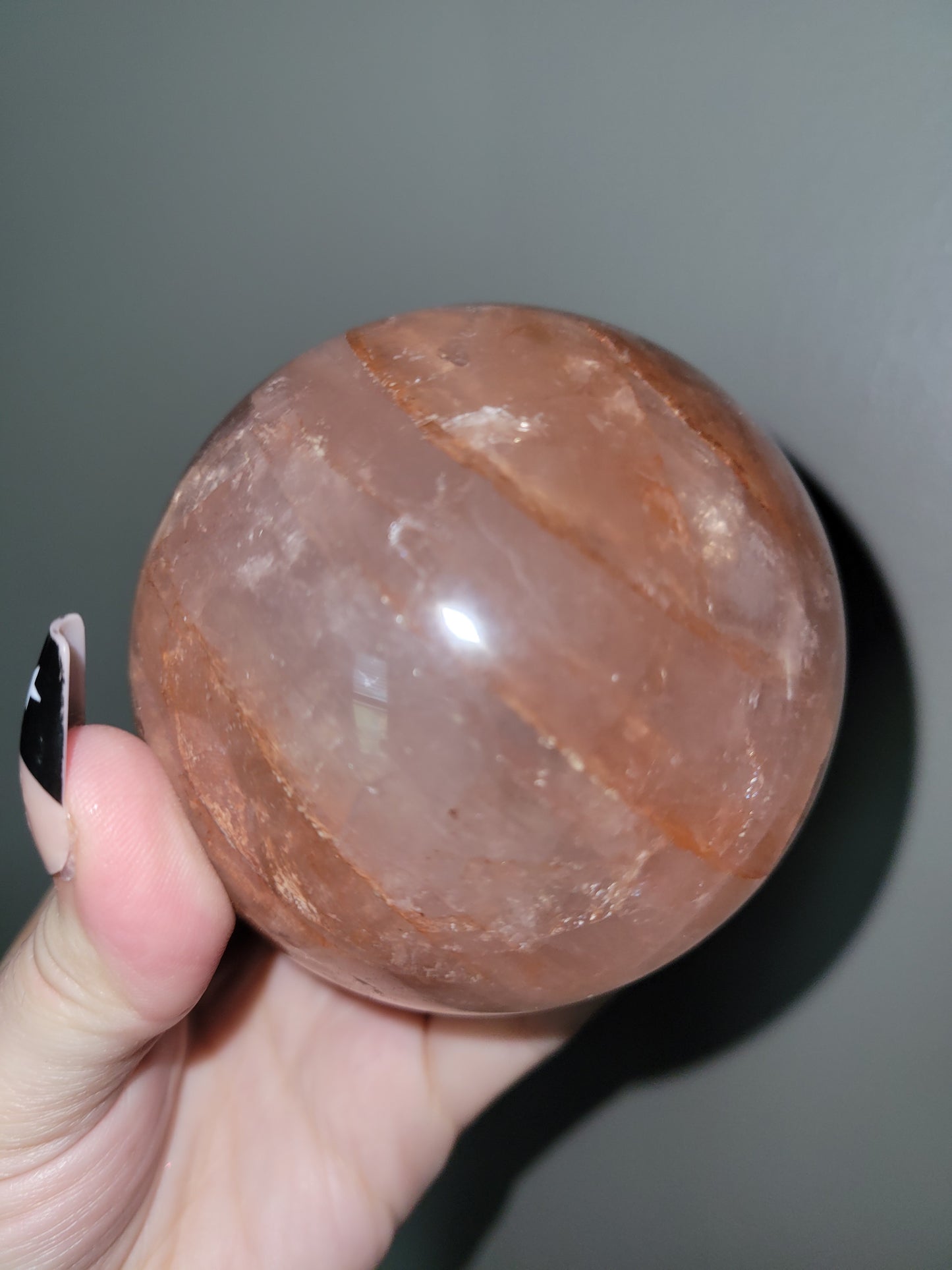 Fire Quartz Sphere